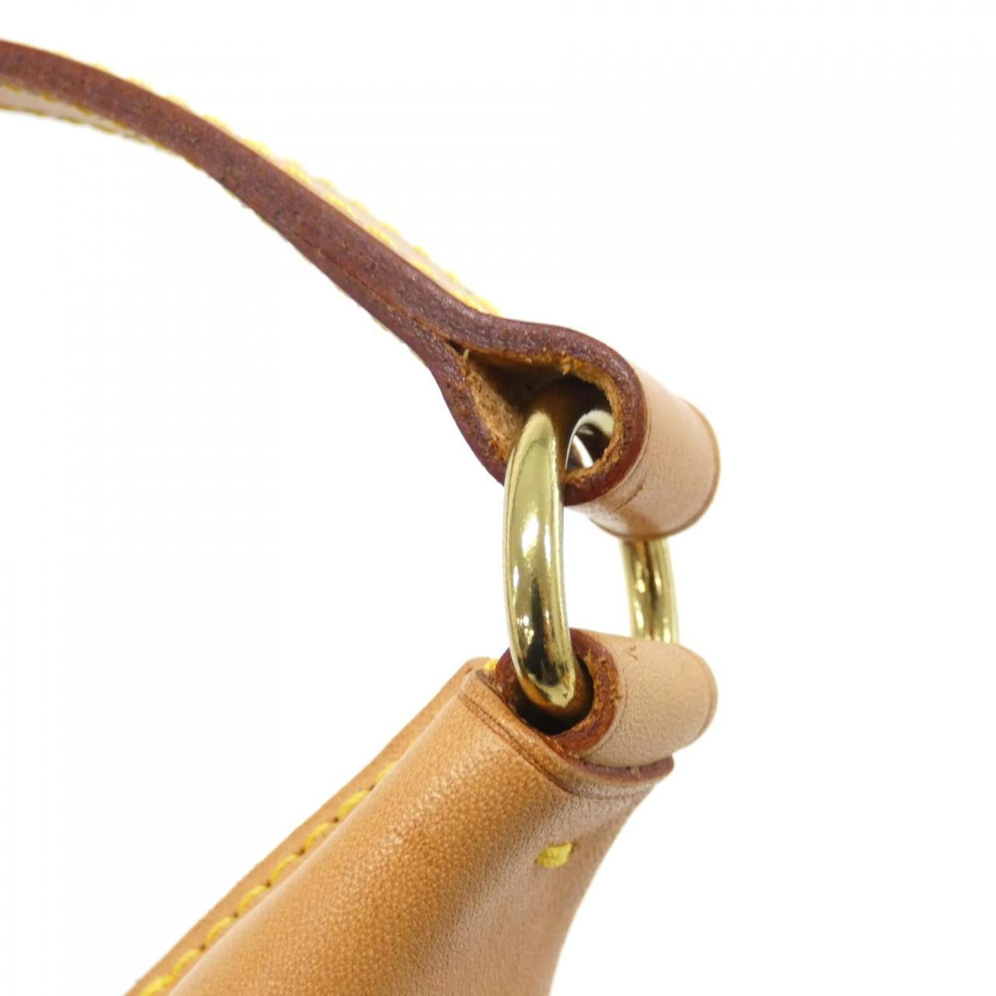 Louis Vuitton Marron Coated Canvas Shoulder Bag (Pre-Owned)