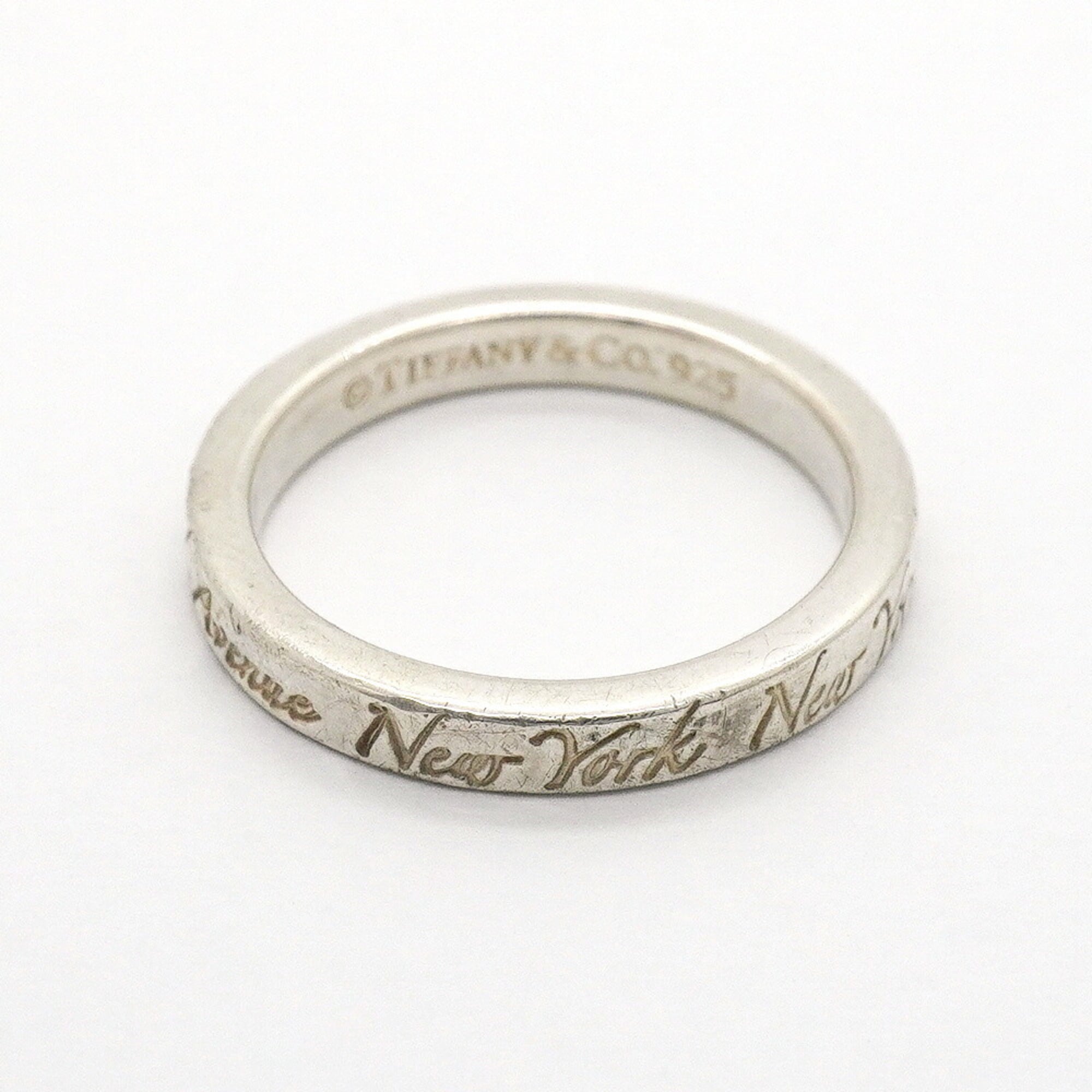 Tiffany Silver 925 Band Ring (Pre-Owned)