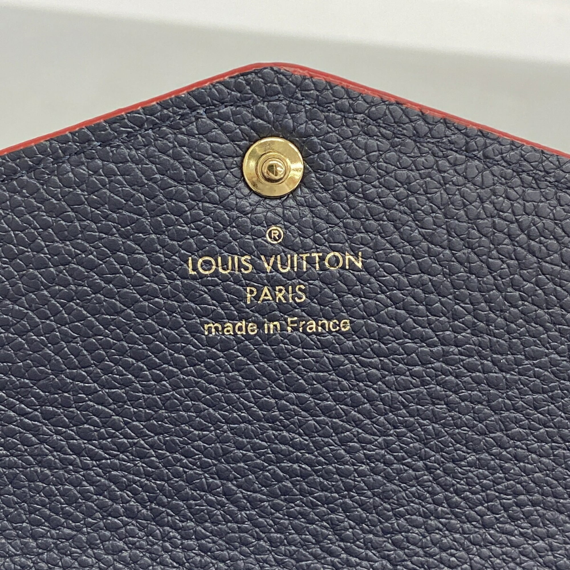 Louis Vuitton Marine Rouge Long Wallet (Bi-Fold) (Pre-Owned)