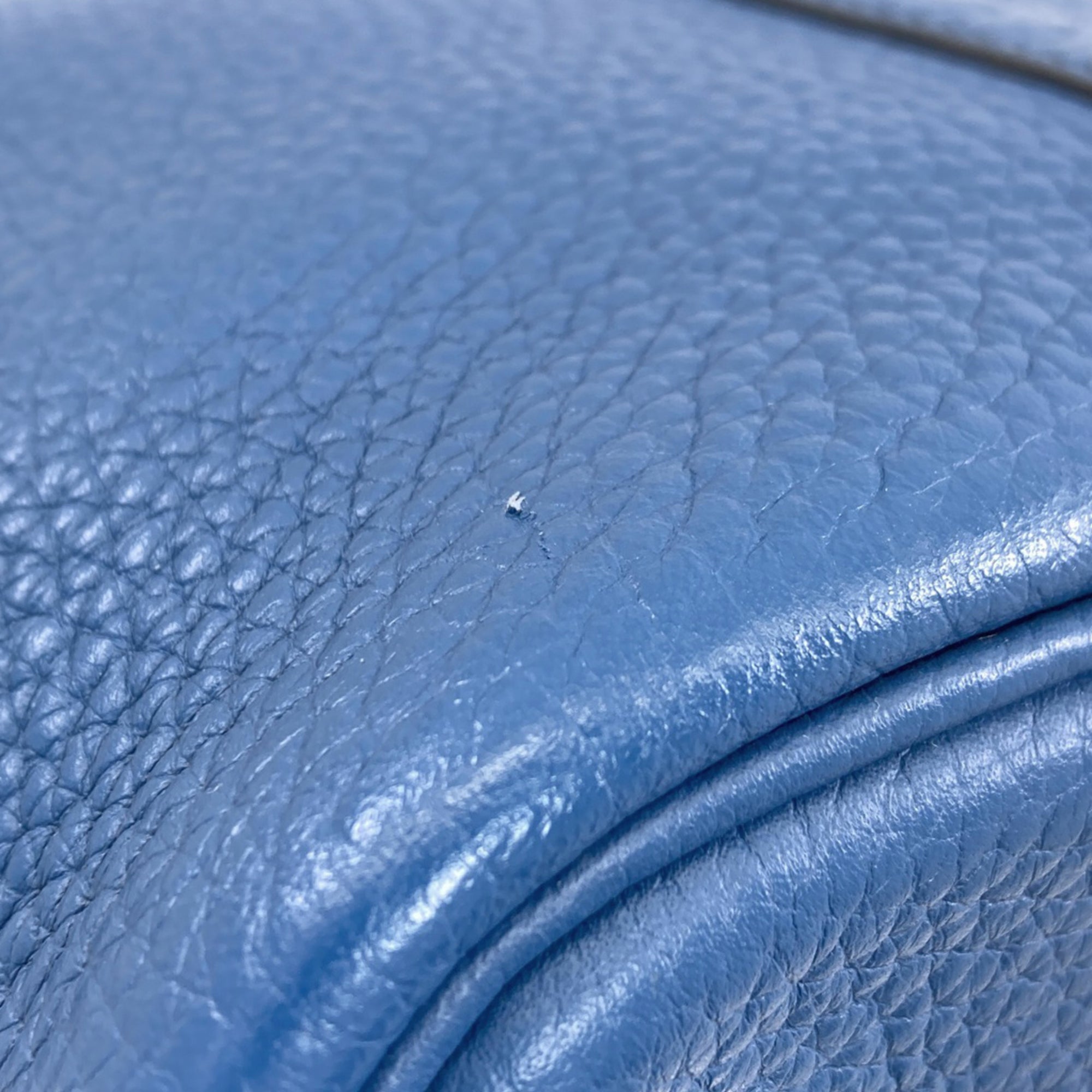 Hermes Blue Handbag (Pre-Owned)