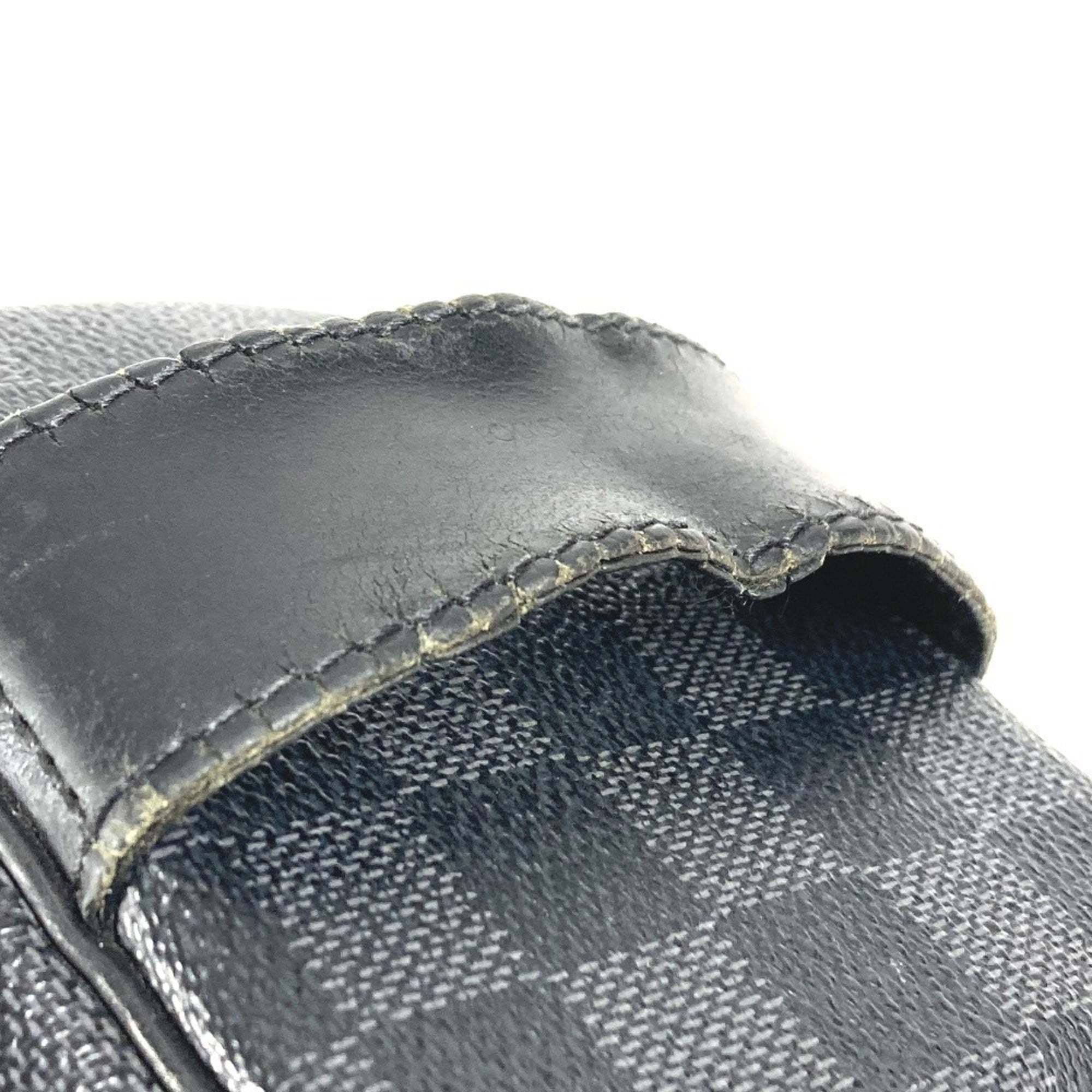 Louis Vuitton Black Damier Graphite Clutch Bag Handbag Pouch (Pre-Owned)