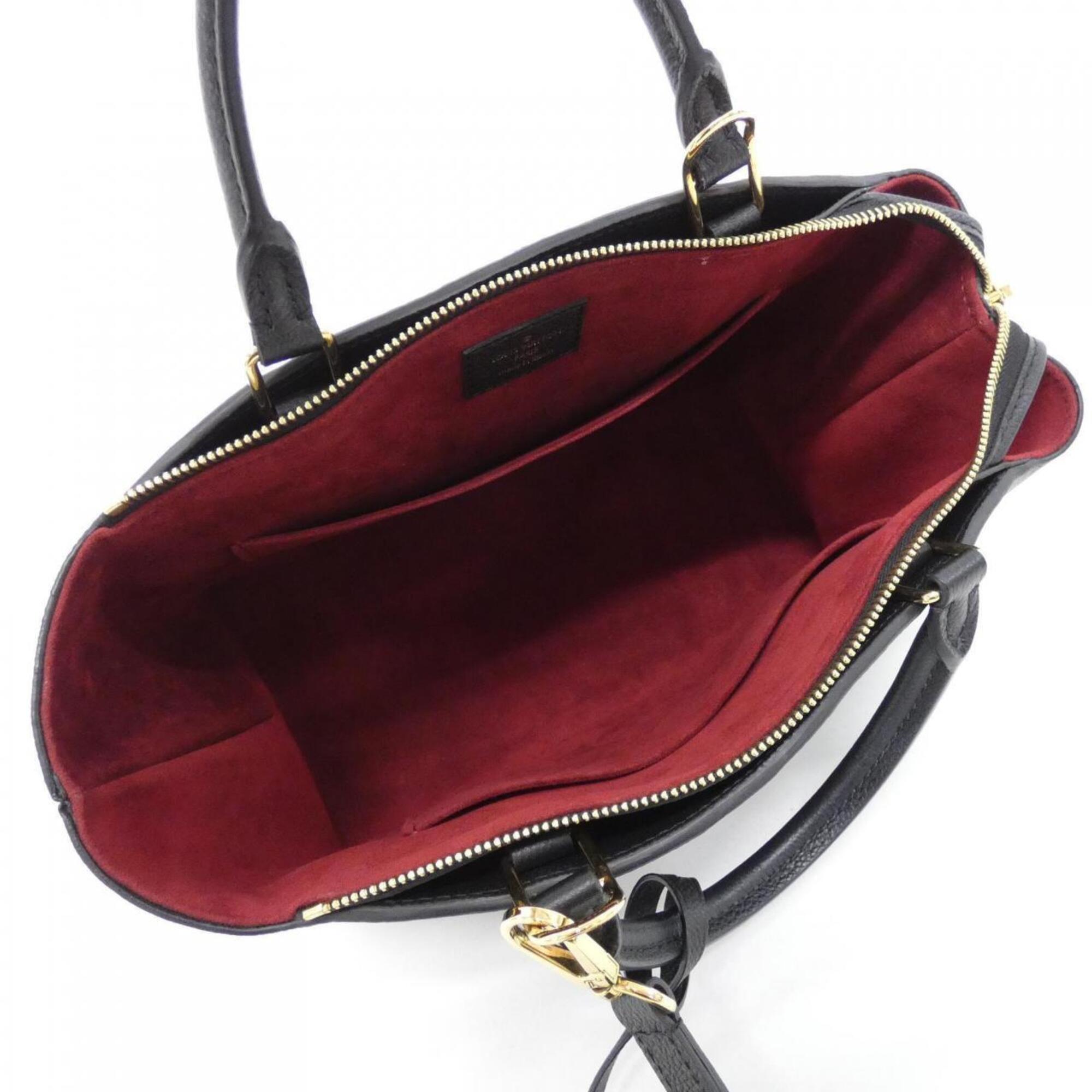Louis Vuitton Monogram Empreinte Black Leather Handbag (Pre-Owned)