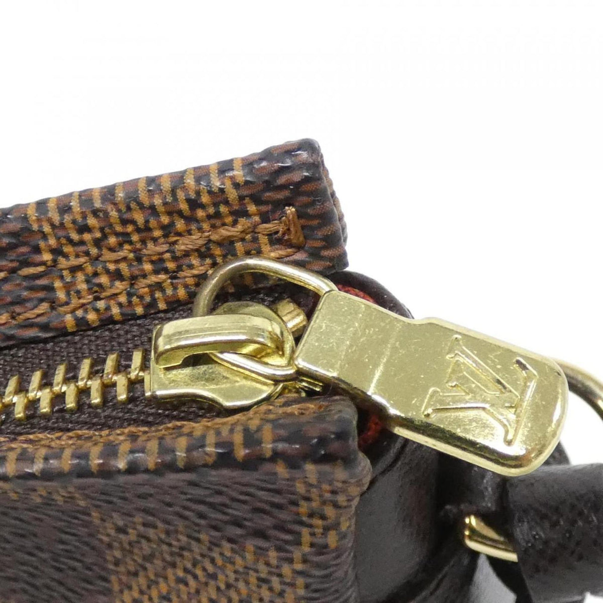 Louis Vuitton Ebene Coated Canvas Pouch (Pre-Owned)
