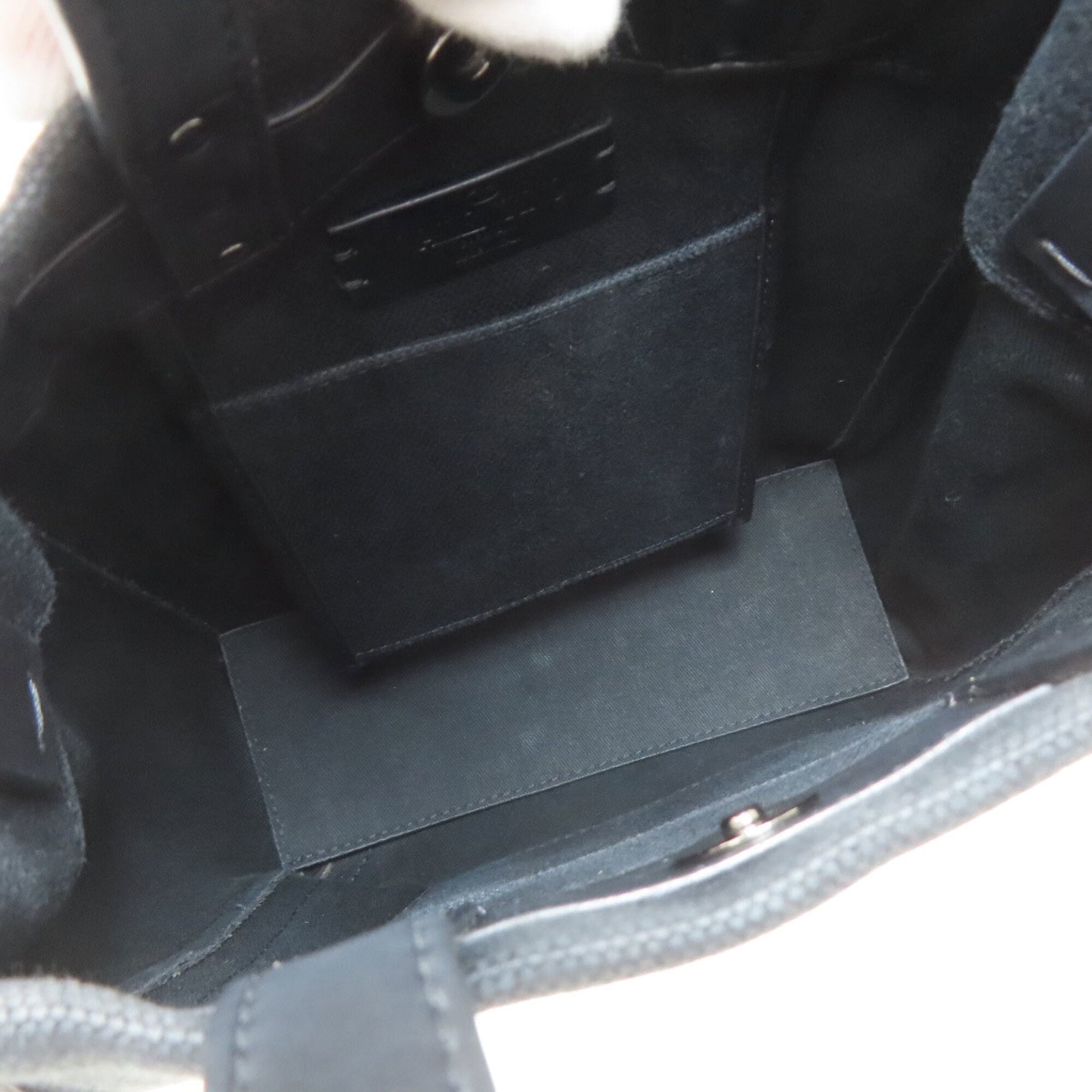 Valentino Black Canvas Handbag (Pre-Owned)