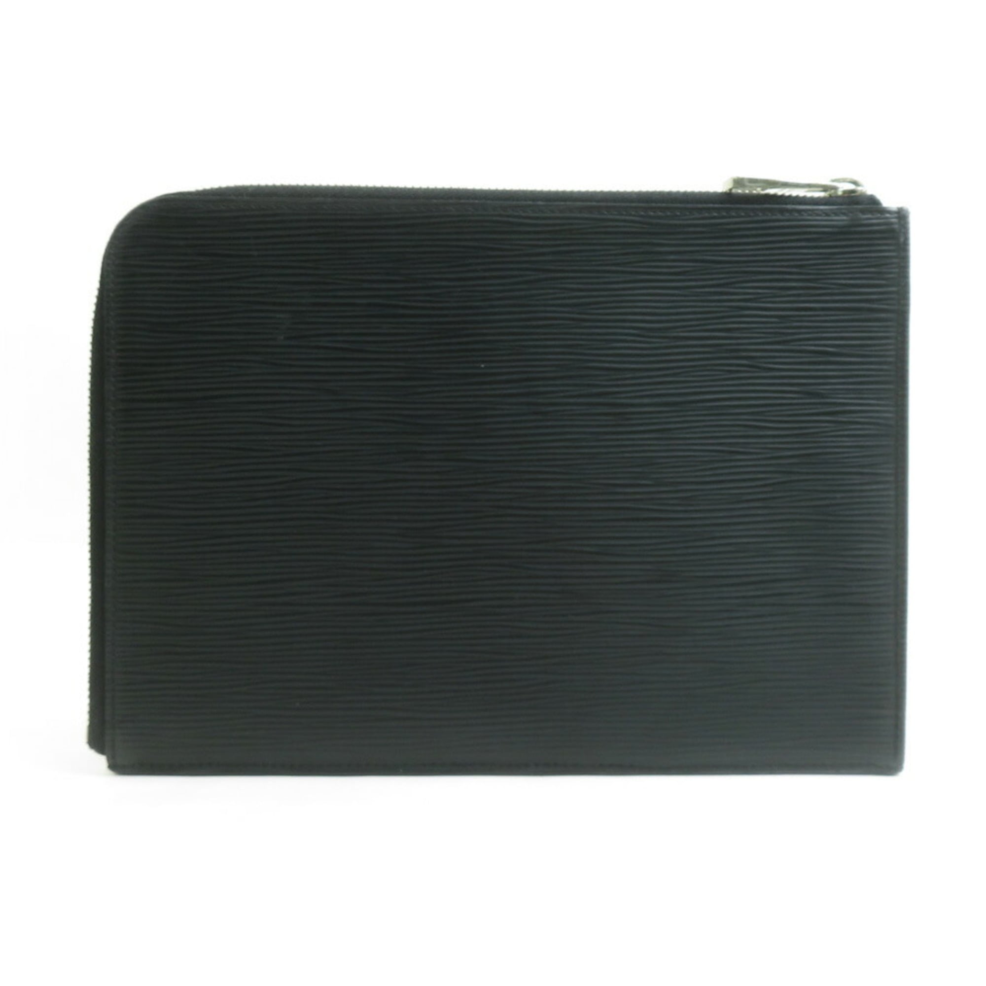 Louis Vuitton Black Epi Leather Clutch Bag (Pre-Owned)