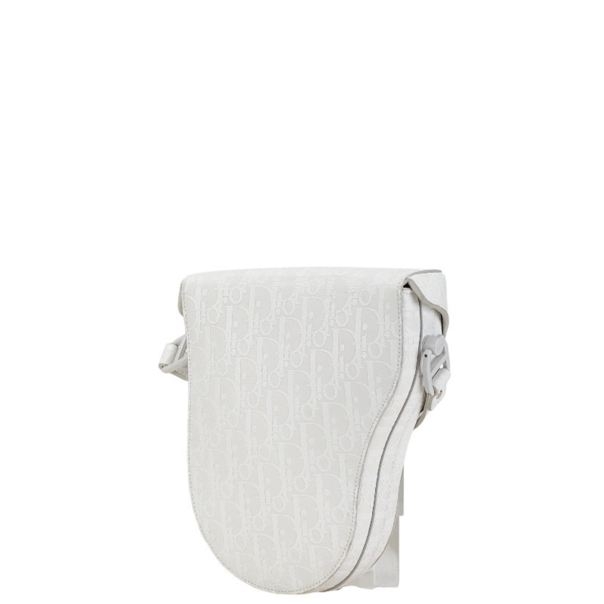 Christian Dior White Leather Shoulder Bag (Pre-Owned)
