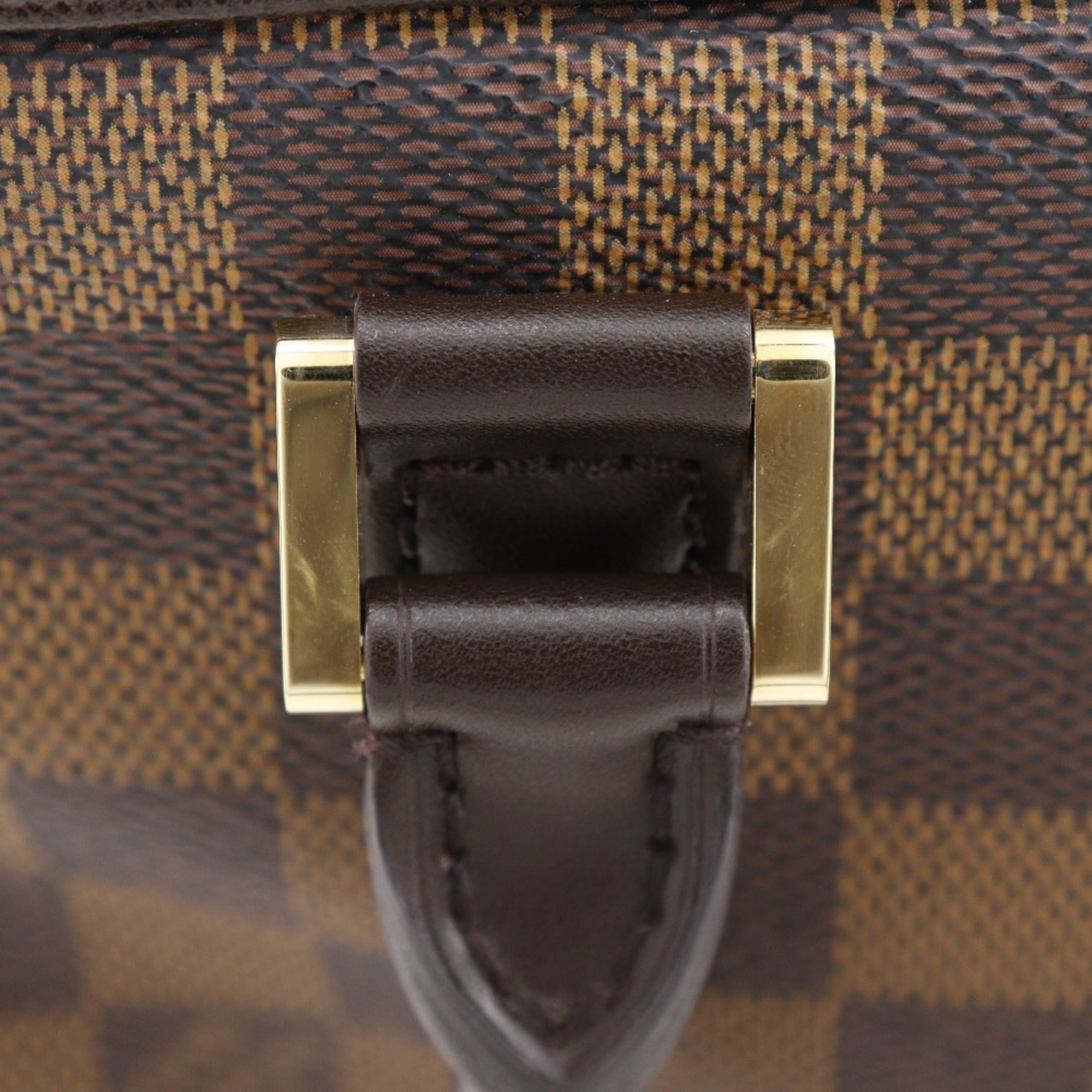 Louis Vuitton Brown Damier Canvas Handbag (Pre-Owned)