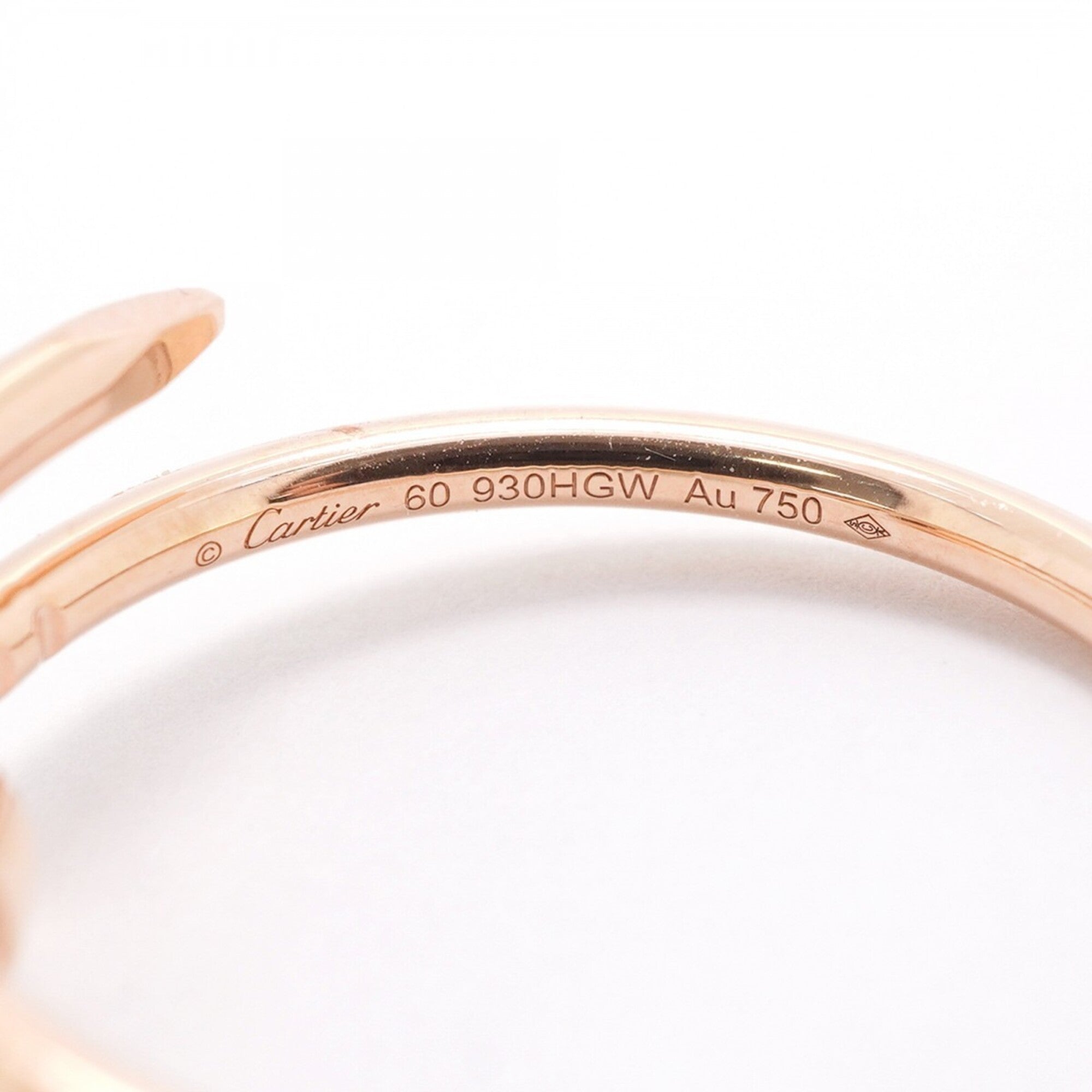 Cartier Pink Gold (18K) Band Ring (Pre-Owned)