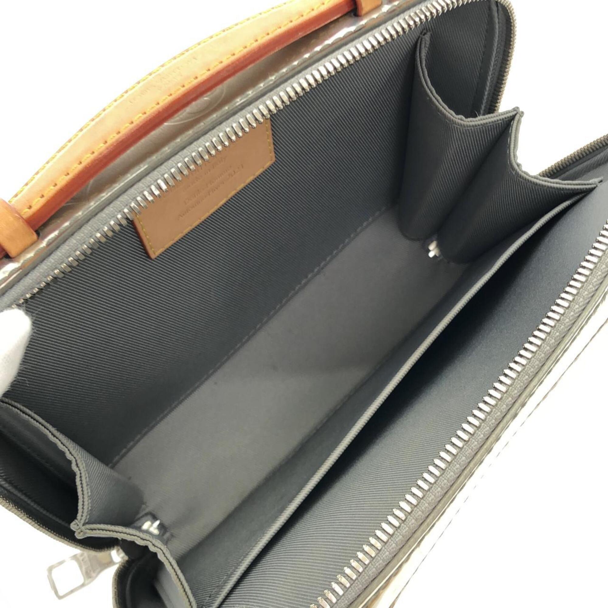 Louis Vuitton Silver Pvc Shoulder Bag (Pre-Owned)