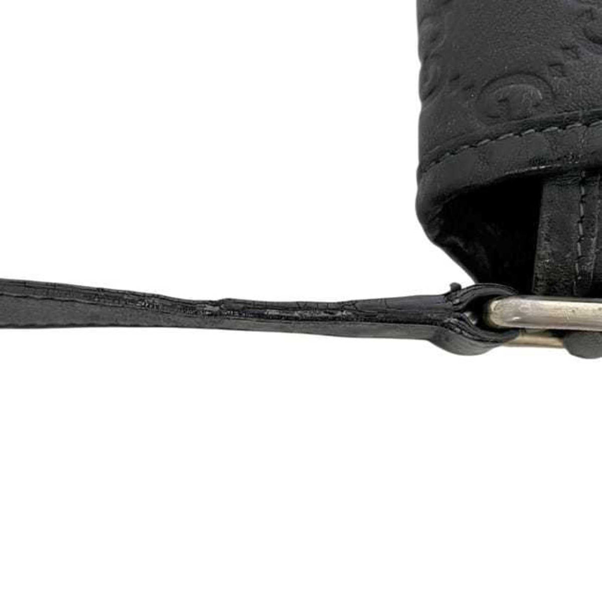 Gucci Black Leather Shoulder Bag (Pre-Owned)