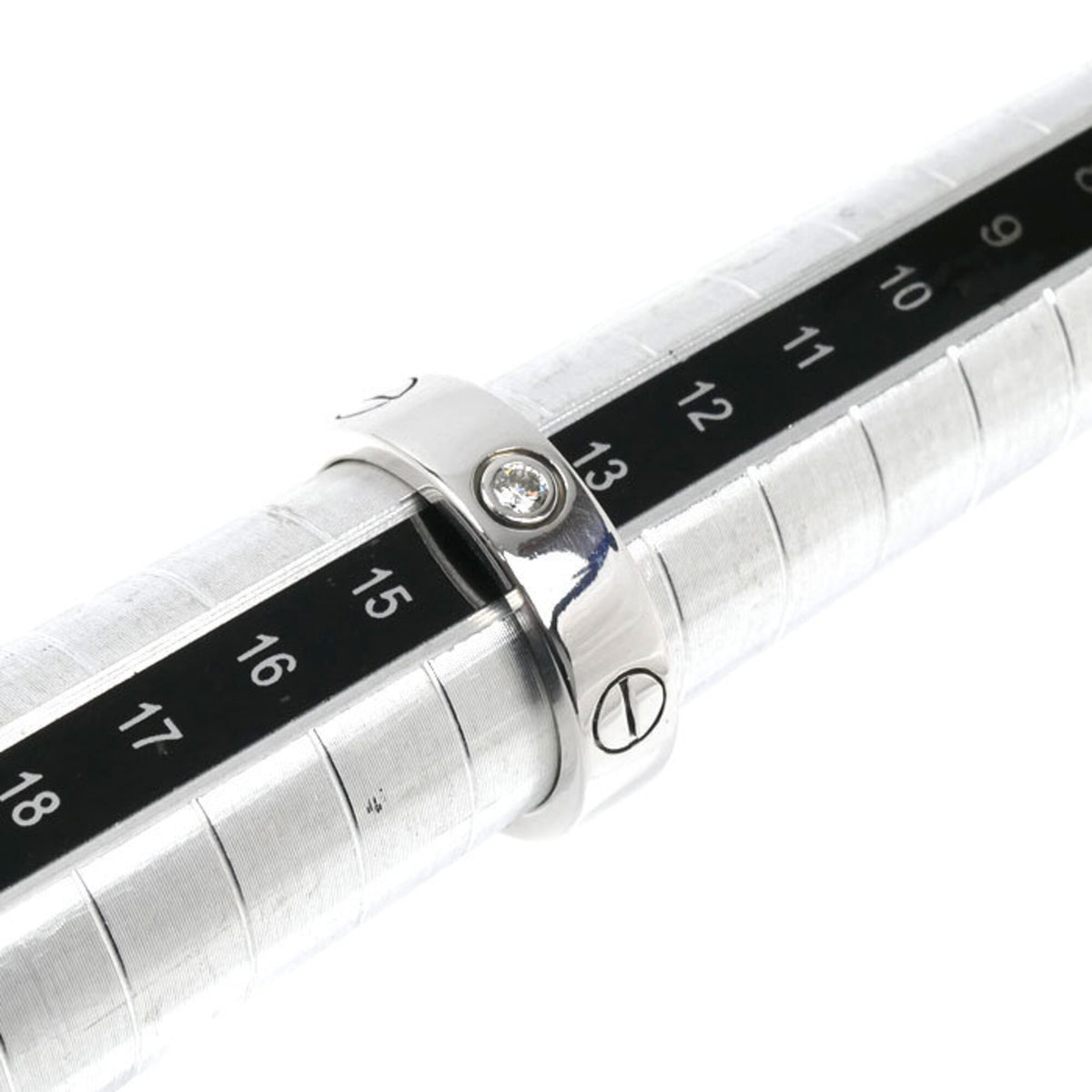Cartier White Gold (18K) Band Ring (Pre-Owned)
