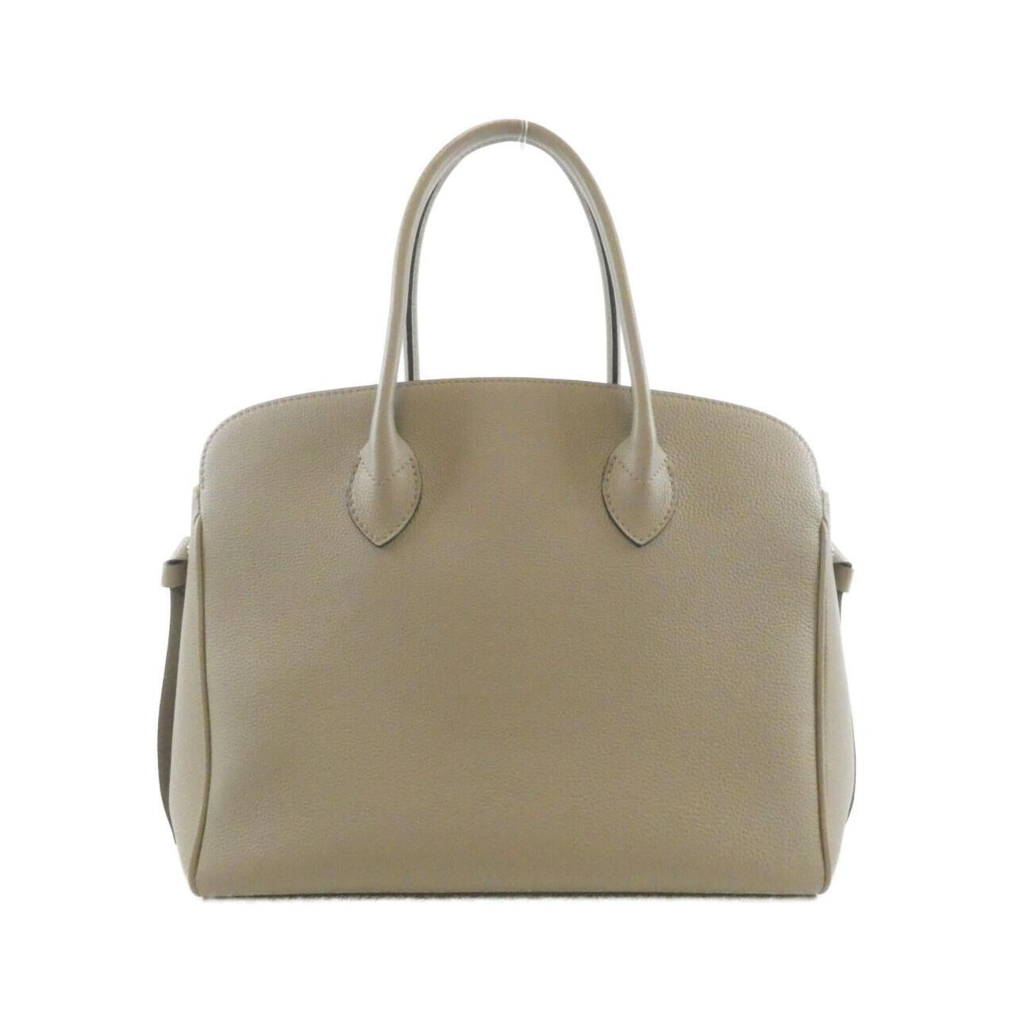 Louis Vuitton Beige Tourterelle Leather Handbag (Pre-Owned)
