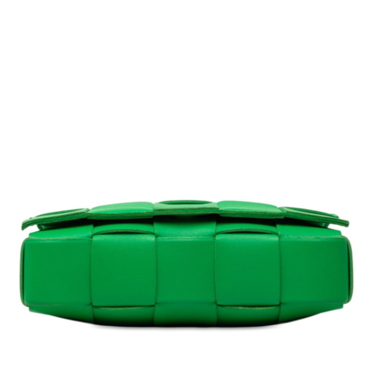 Bottega Veneta Green Leather Shoulder Bag (Pre-Owned)