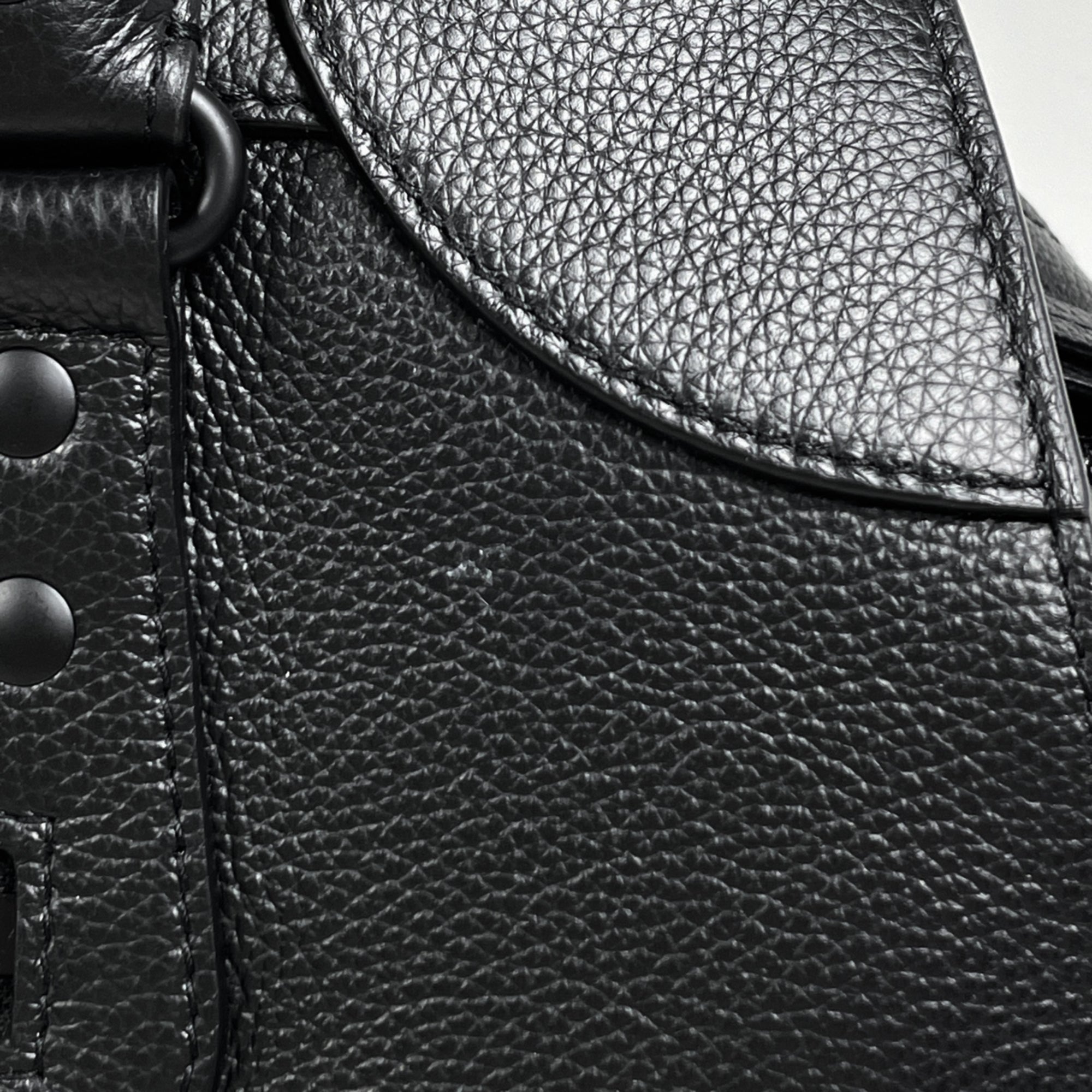 Balenciaga Black Leather Handbag Shoulder Bag (Pre-Owned)
