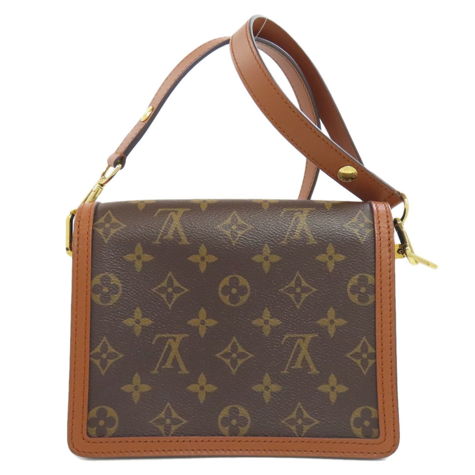 Louis Vuitton Brown Monogram Reverse Shoulder Bag (Pre-Owned)