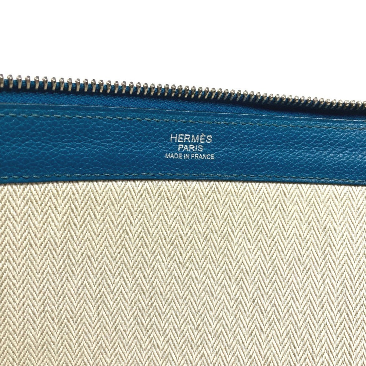 Hermes Blue Clutch Bag (Pre-Owned)