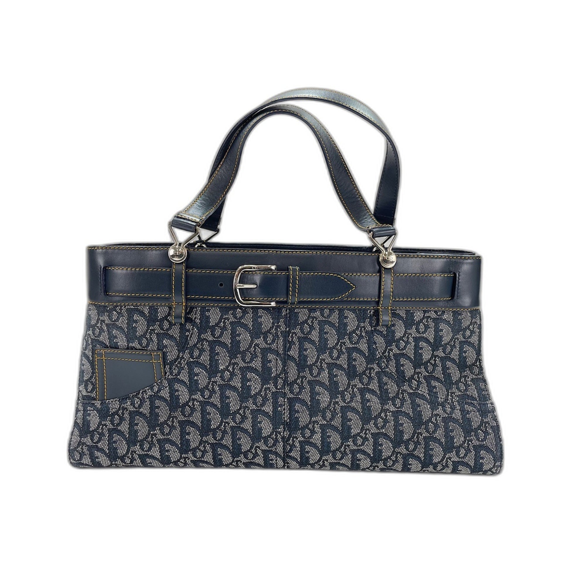 Christian Dior Navy Handbag (Pre-Owned)
