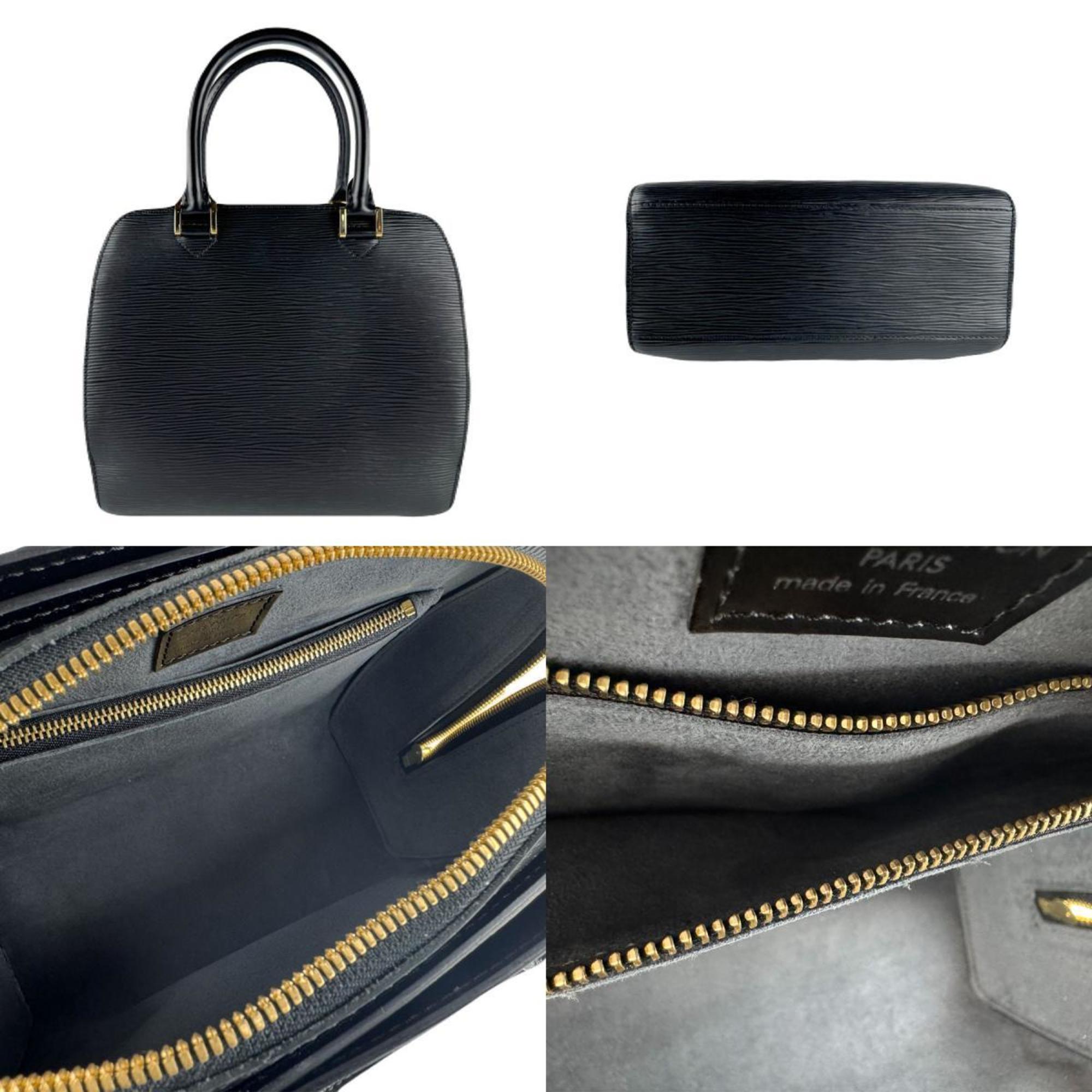 Louis Vuitton Noir Epi Leather Handbag (Pre-Owned)