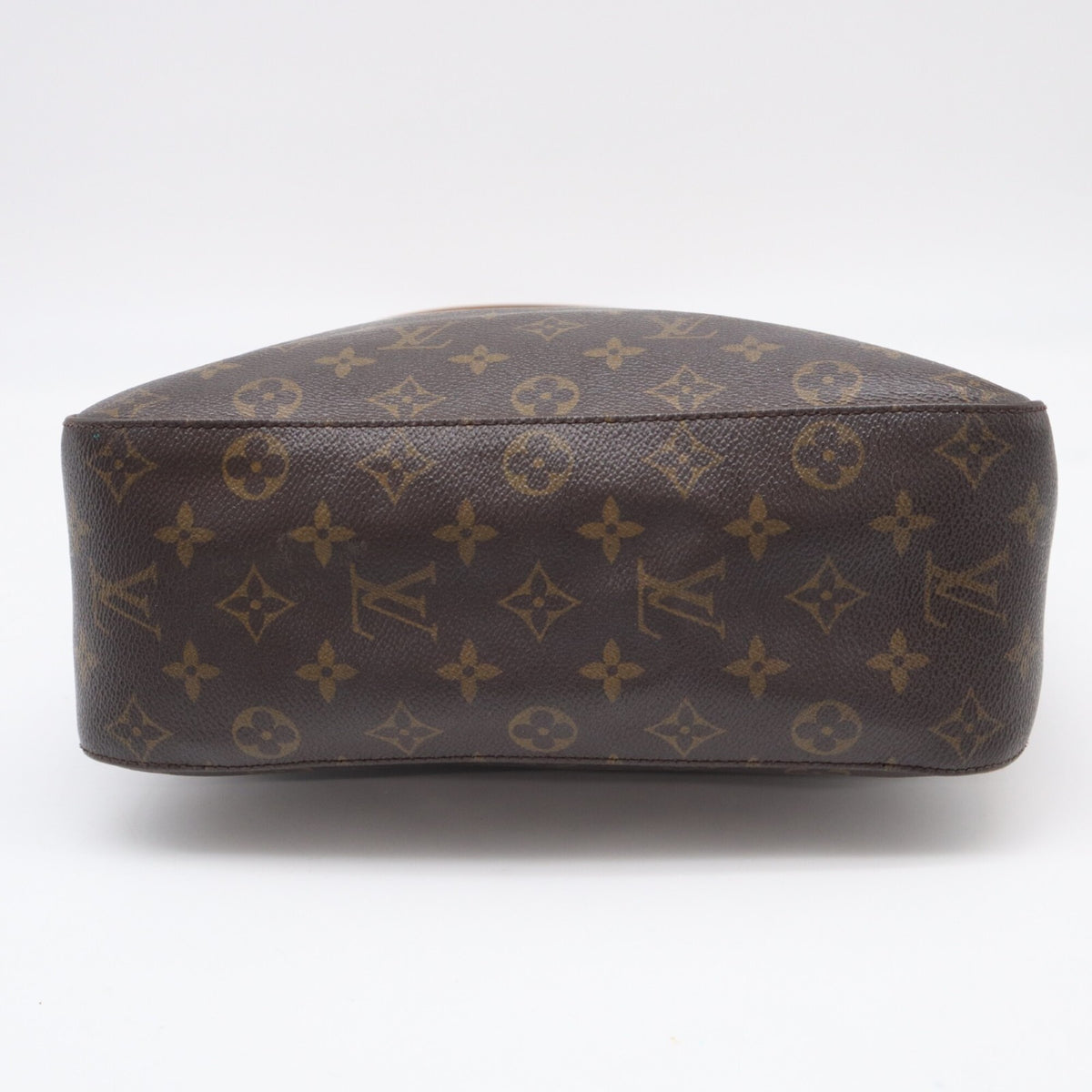 Louis Vuitton Beige Brown Galle Monogram Coated Canvas Leather Handbag (Pre-Owned)