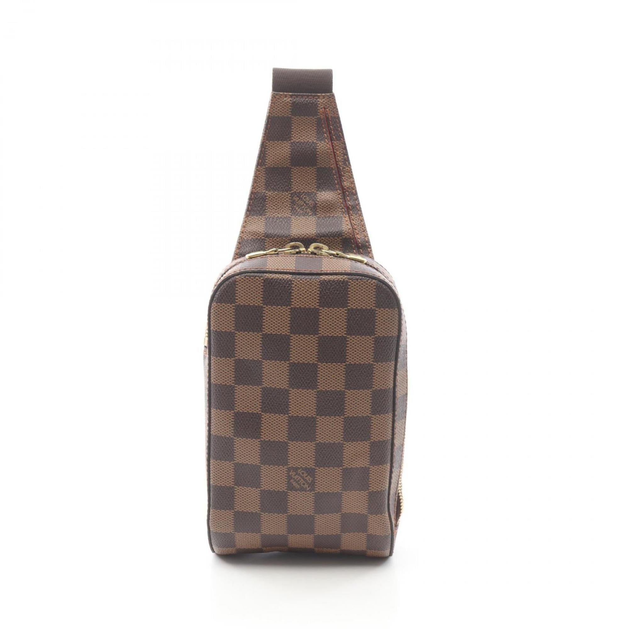 Louis Vuitton Brown Damier Canvas Ebene Coated Canvas Fanny Pack Handbag (Pre-Owned)