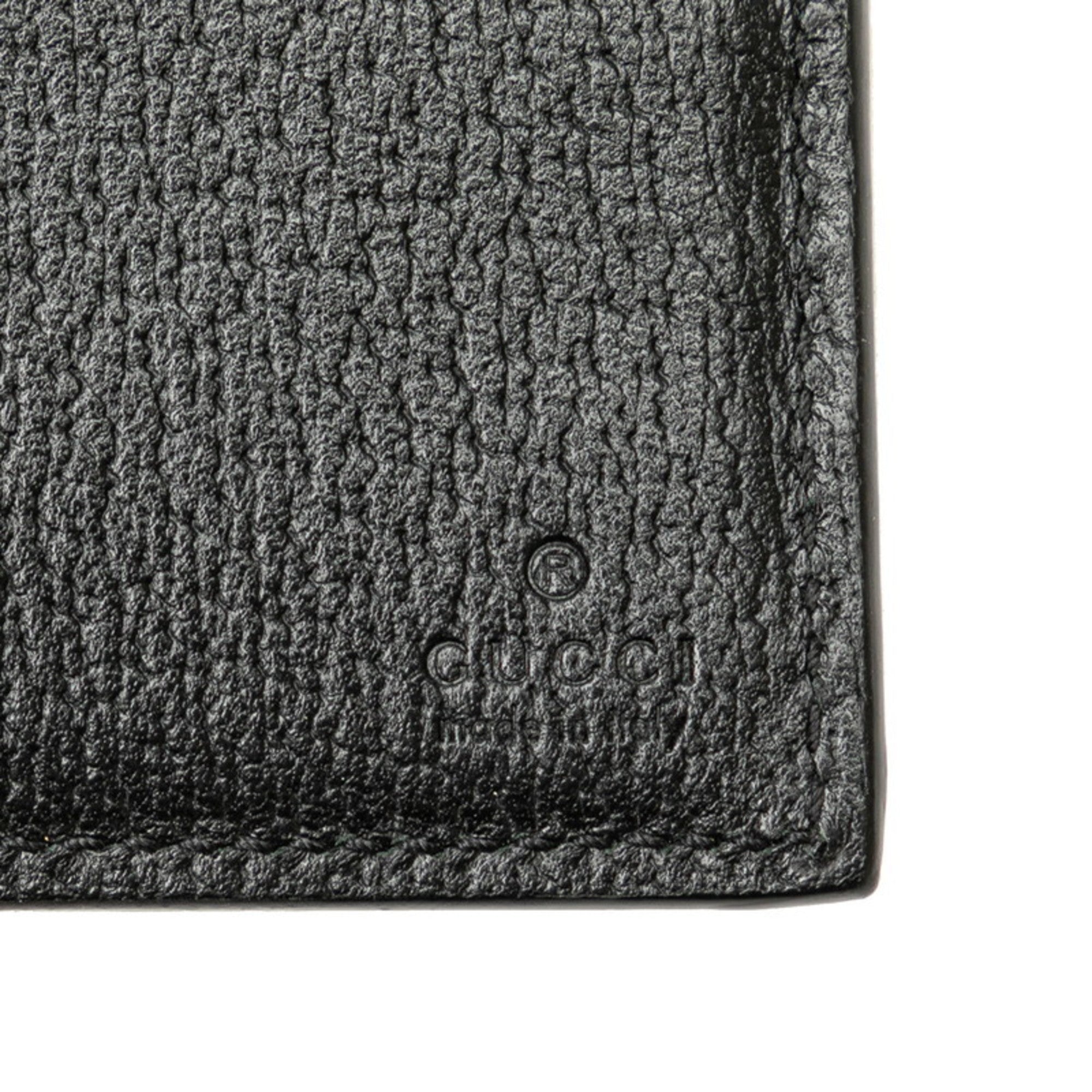 Gucci Black Multi-Color Pvc Wallet (Bi-Fold) (Pre-Owned)