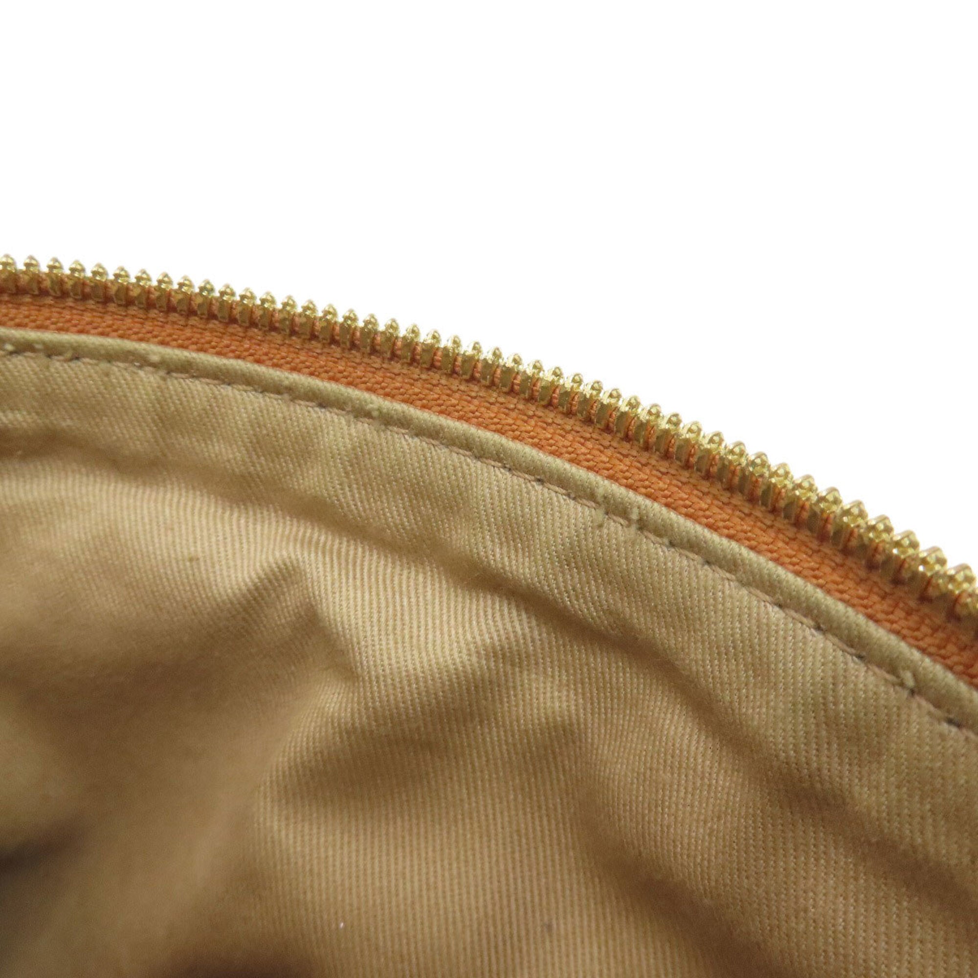 Mcm Brown Pvc Fanny Pack (Pre-Owned)