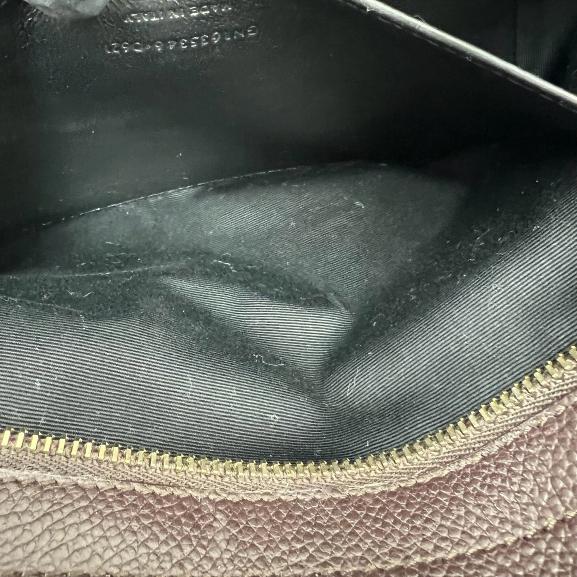 Saint Laurent Brown Leather Handbag (Pre-Owned)