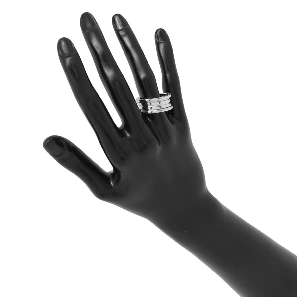 Bvlgari White Gold (18K) Band Ring (Pre-Owned)