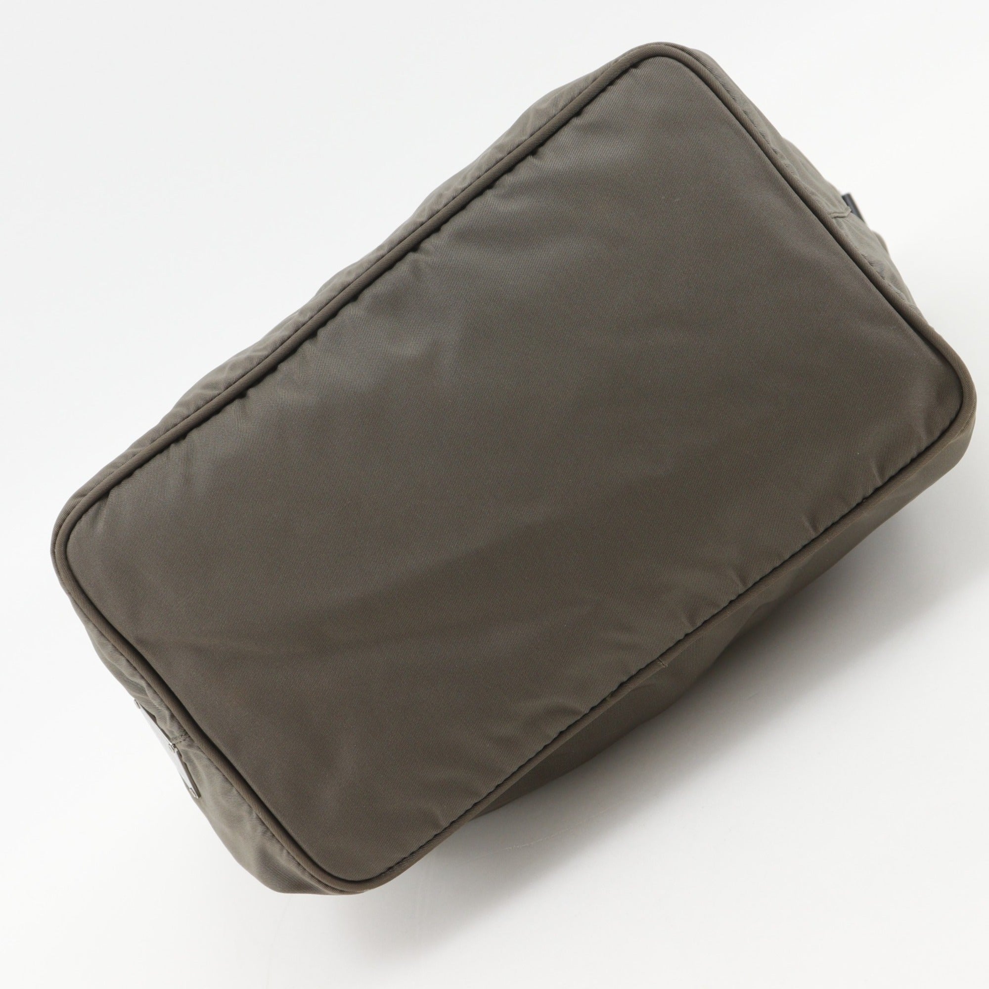 Prada Brown Nylon Shoulder Bag (Pre-Owned)