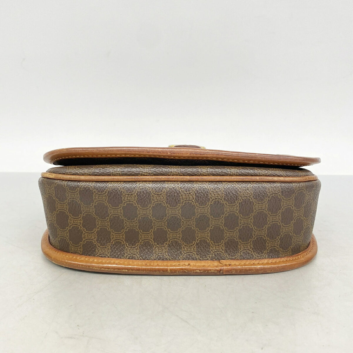 Celine Brown Pvc Shoulder Bag (Pre-Owned)