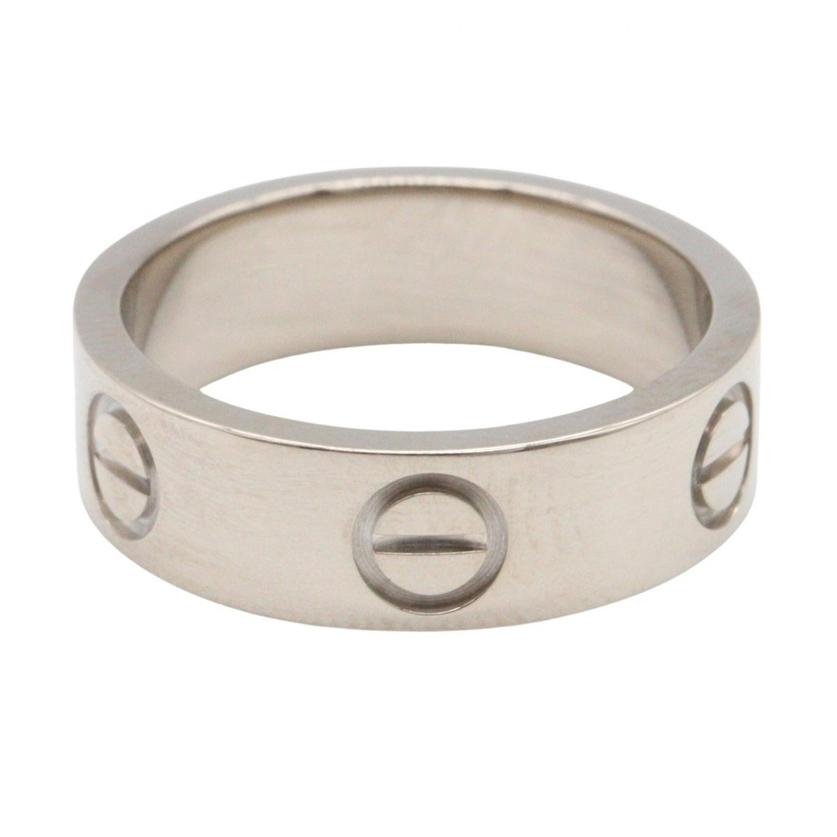 Cartier Silver White Gold (18K) Band Ring (Pre-Owned)