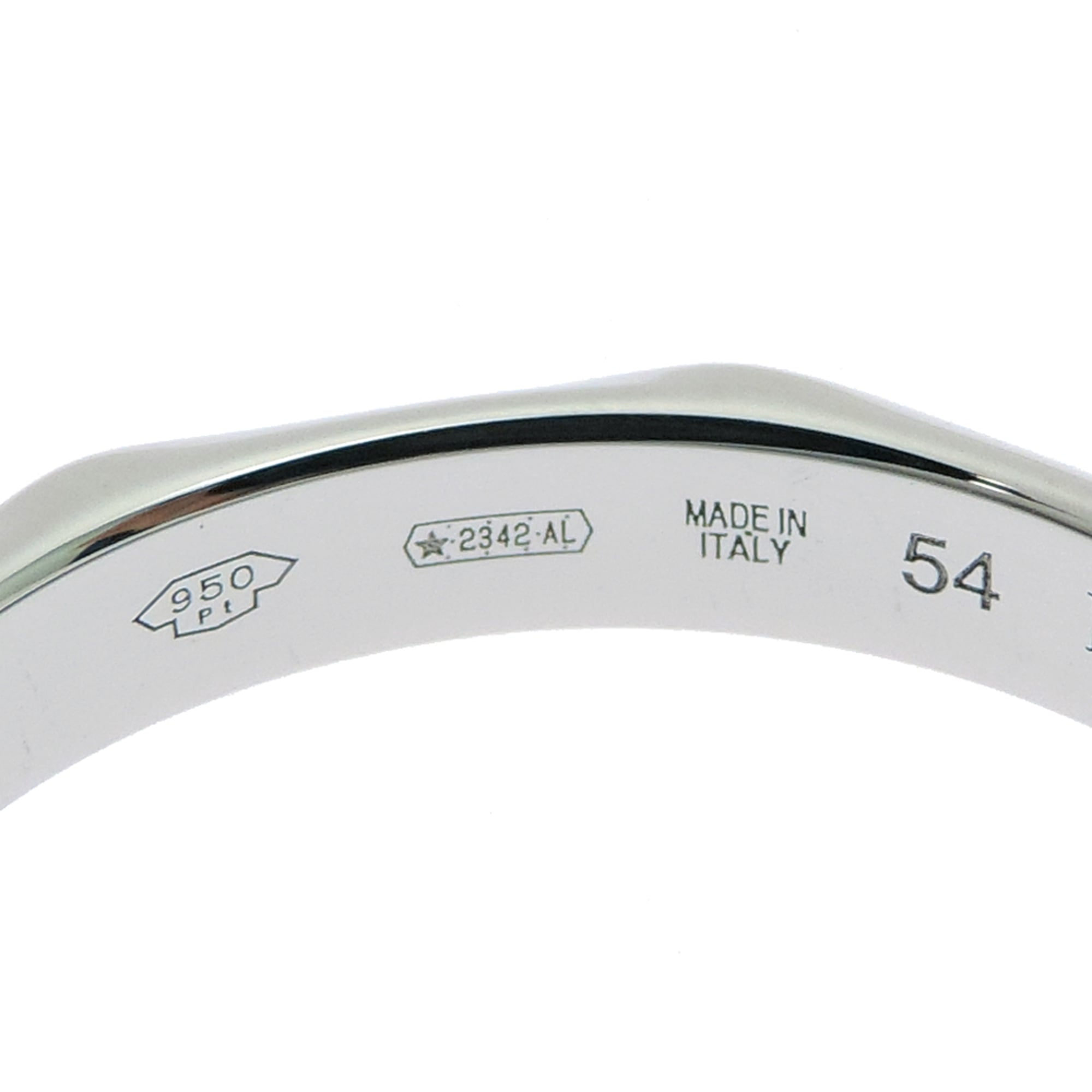 Bvlgari Platinum 950 Band Ring (Pre-Owned)