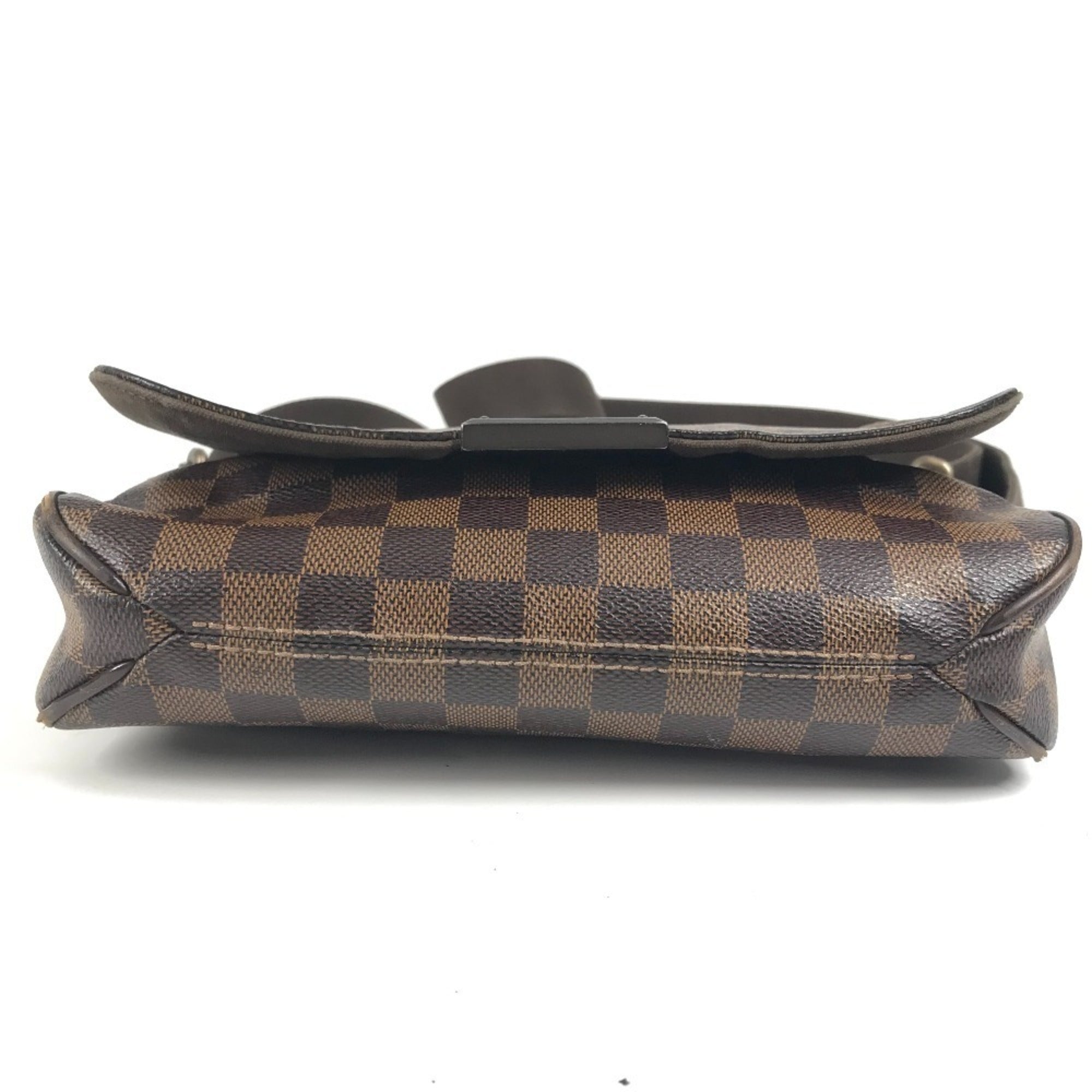 Louis Vuitton Brown Damier Canvas Ebene Damier Canvas Shoulder Bag (Pre-Owned)