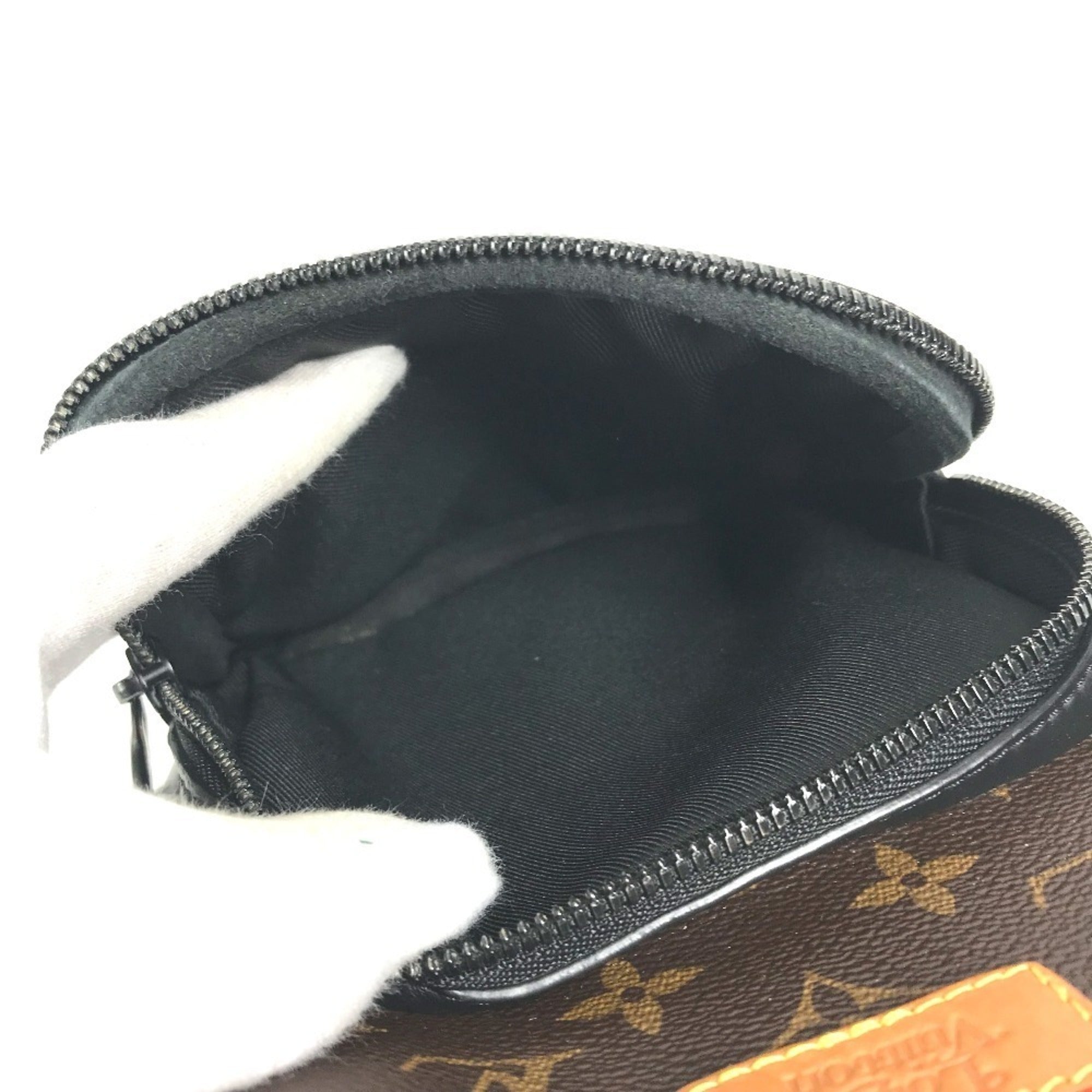 Louis Vuitton Brown Damier Canvas Galle Monogram Monogram Damier Canvas Shoulder Bag Sling Bag (Pre-Owned)