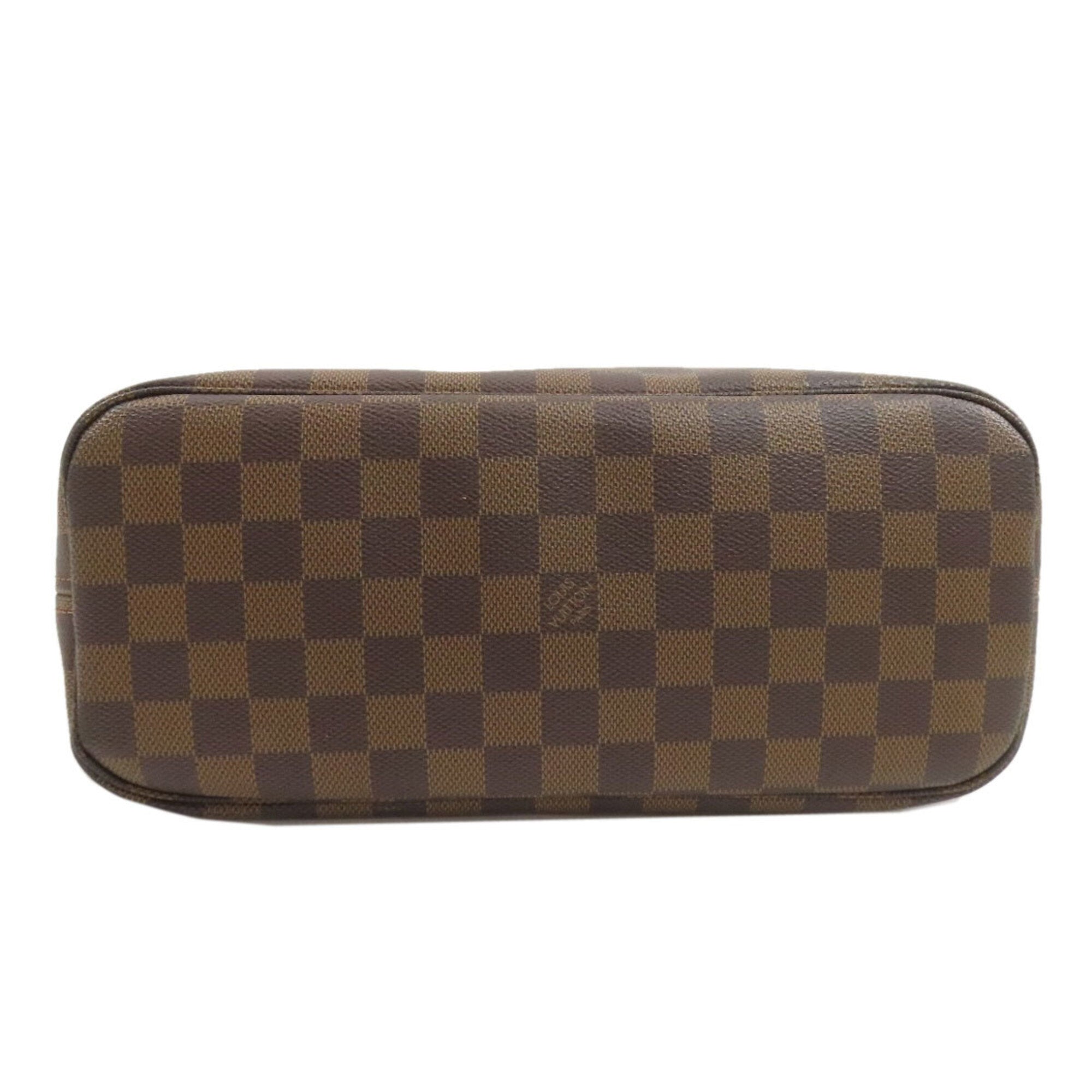 Louis Vuitton Damier Canvas Ebene Damier Canvas Handbag Tote Bag (Pre-Owned)