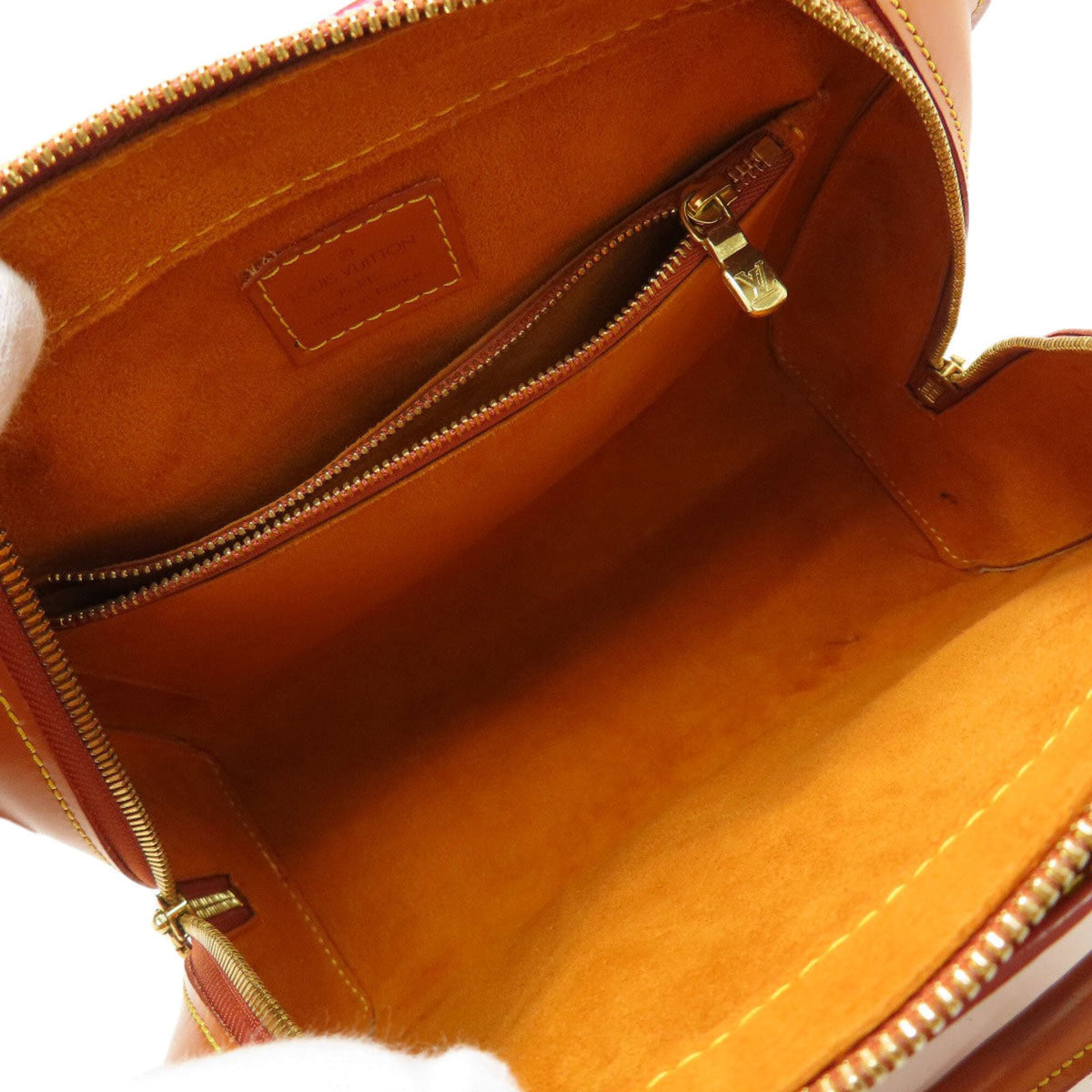 Louis Vuitton Brown Gold Cipango Epi Leather Handbag (Pre-Owned)
