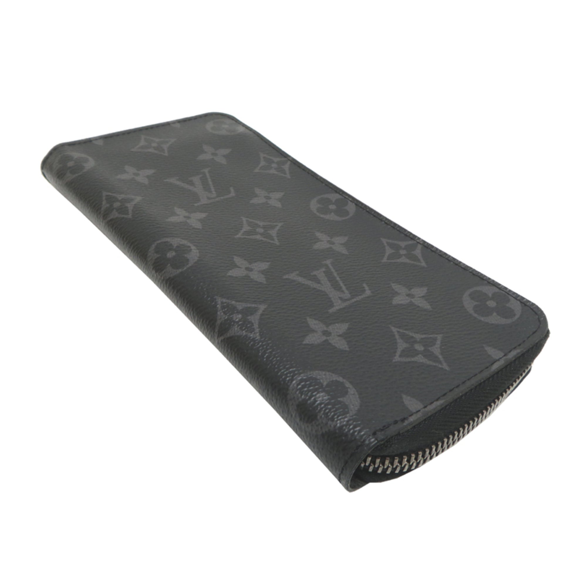 Louis Vuitton Black Monogram Eclipse Long Wallet (Bi-Fold) (Pre-Owned)