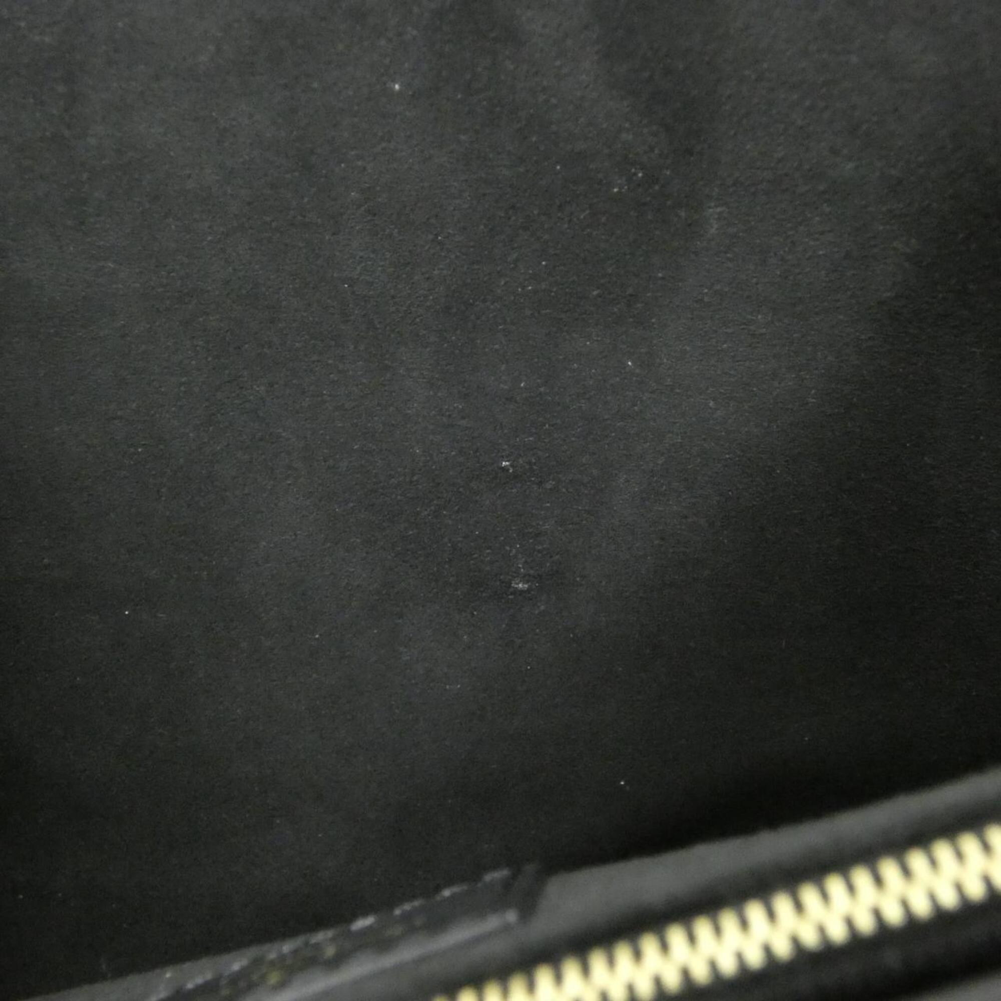 Louis Vuitton Black Ebene Coated Canvas Leather Shoulder Bag (Pre-Owned)