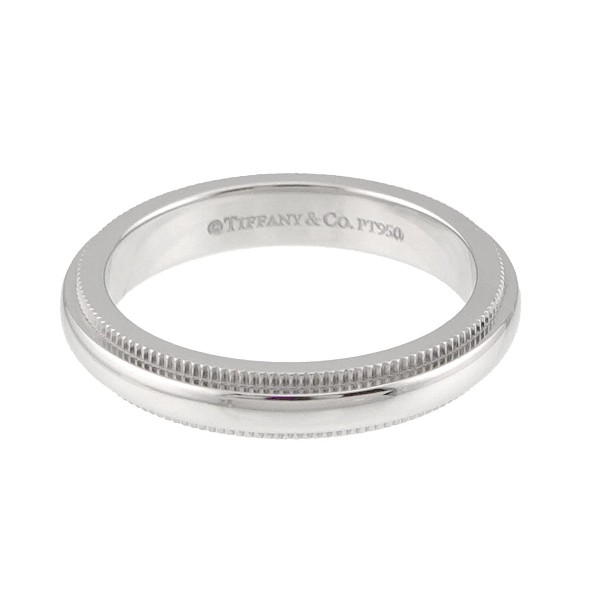 Tiffany Platinum 950 Band Ring (Pre-Owned)