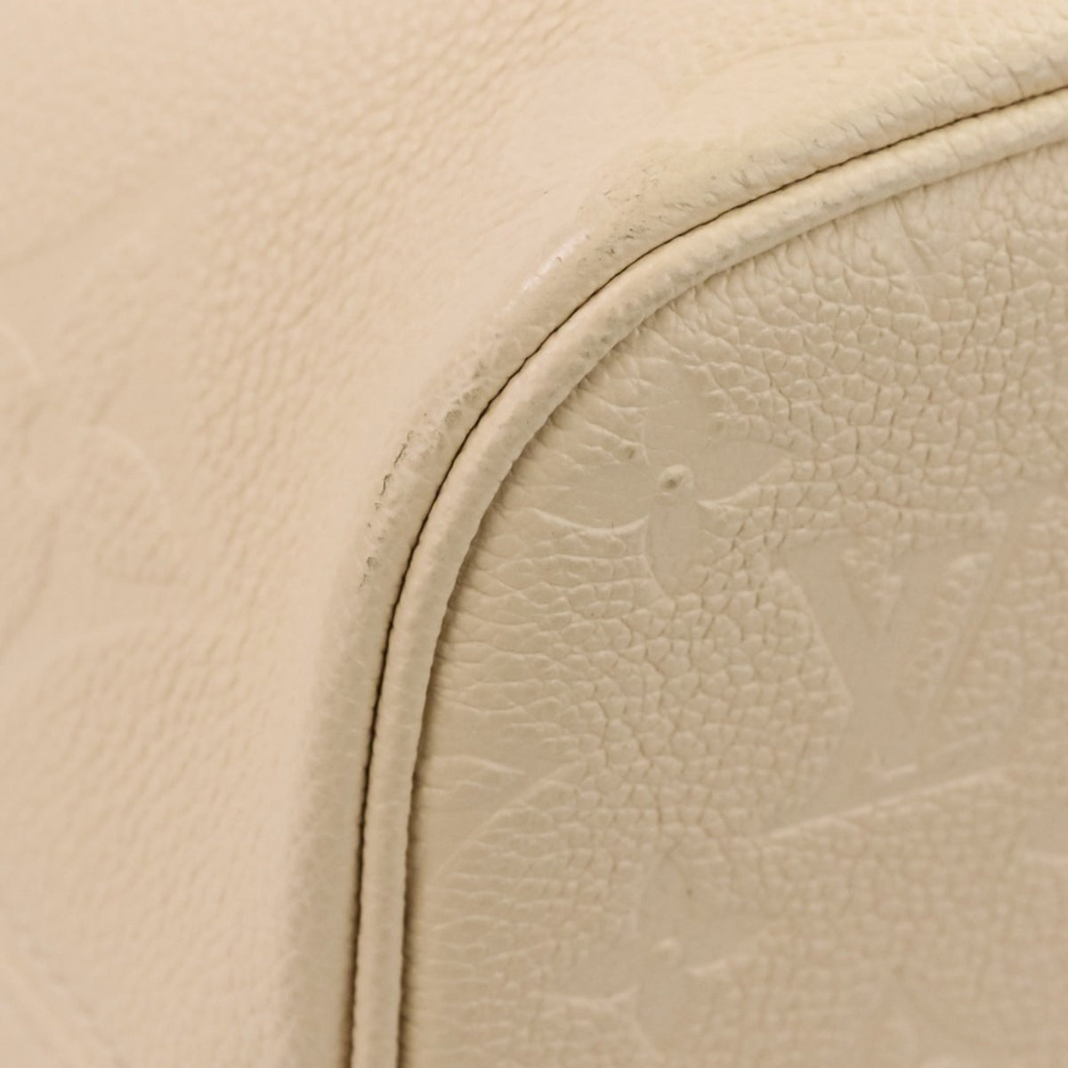 Louis Vuitton Cream Monogram Empreinte Tote Bag (Pre-Owned)