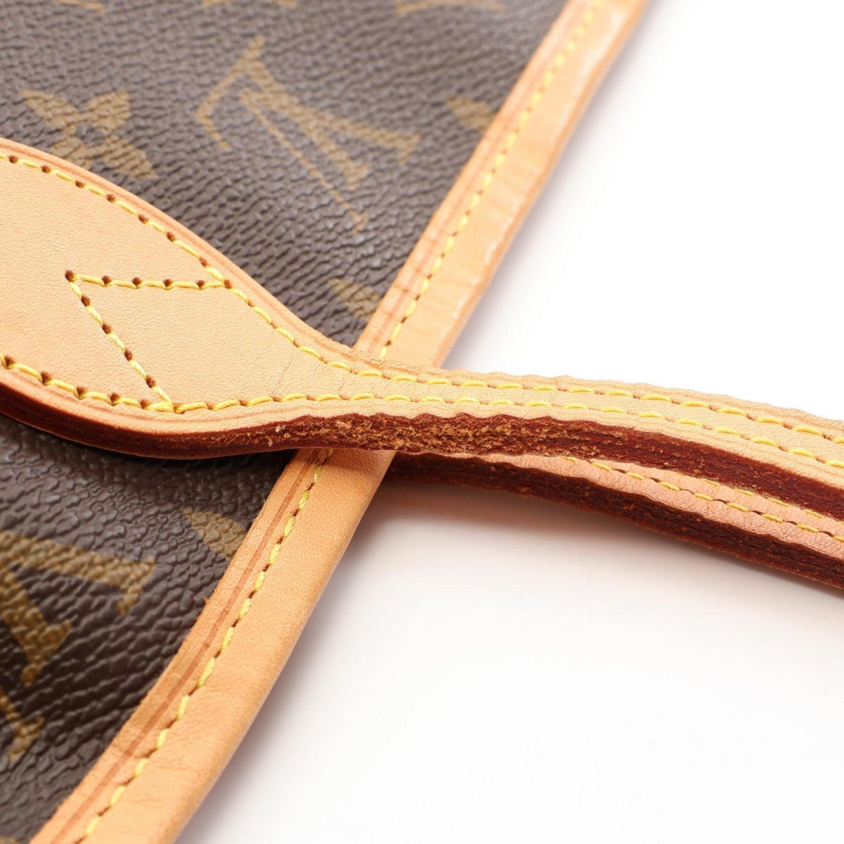 Louis Vuitton Brown Coated Canvas Pvc Monogram Leather Handbag Tote Bag (Pre-Owned)