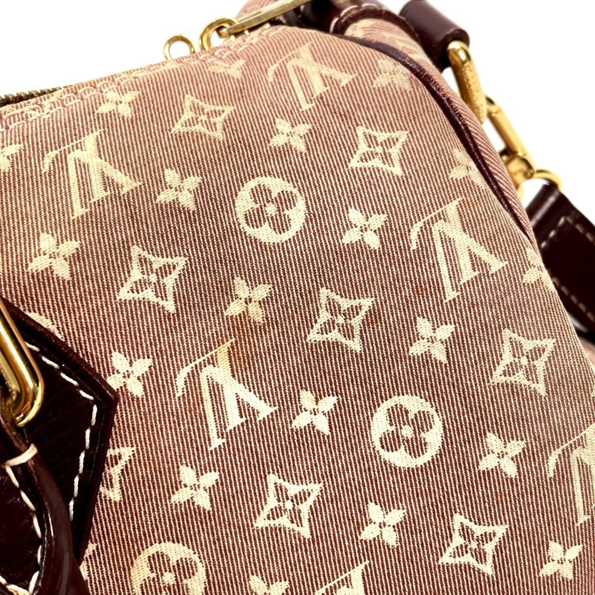 Louis Vuitton Monogram Idylle Brown Sepia Monogram Idylle Boston Bag Shoulder Bag (Pre-Owned)