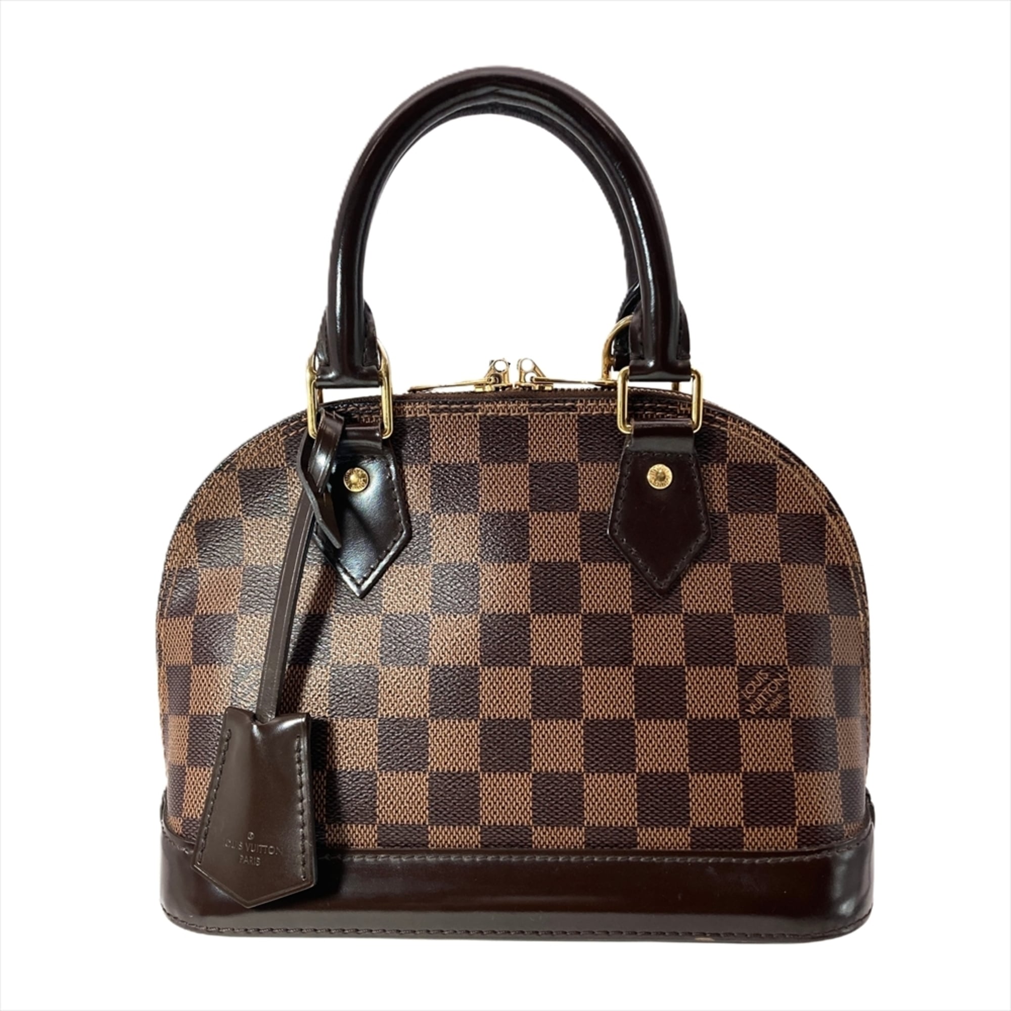 Louis Vuitton Brown Damier Canvas Handbag Pochette (Pre-Owned)