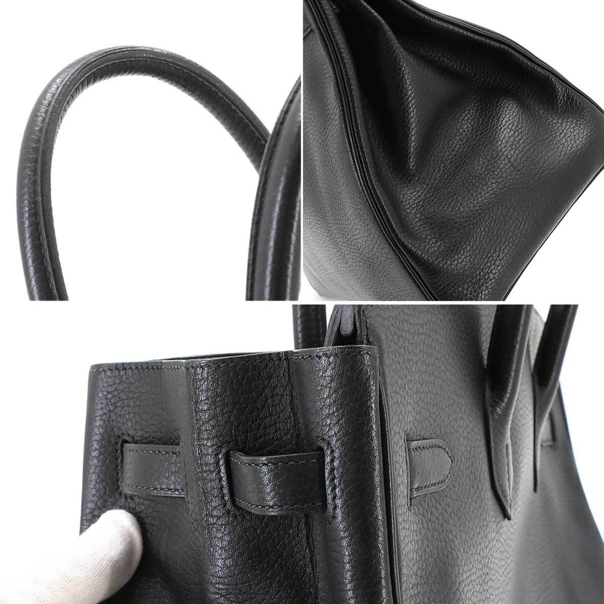 Hermes Birkin Black Ardennes Leather Handbag (Pre-Owned)