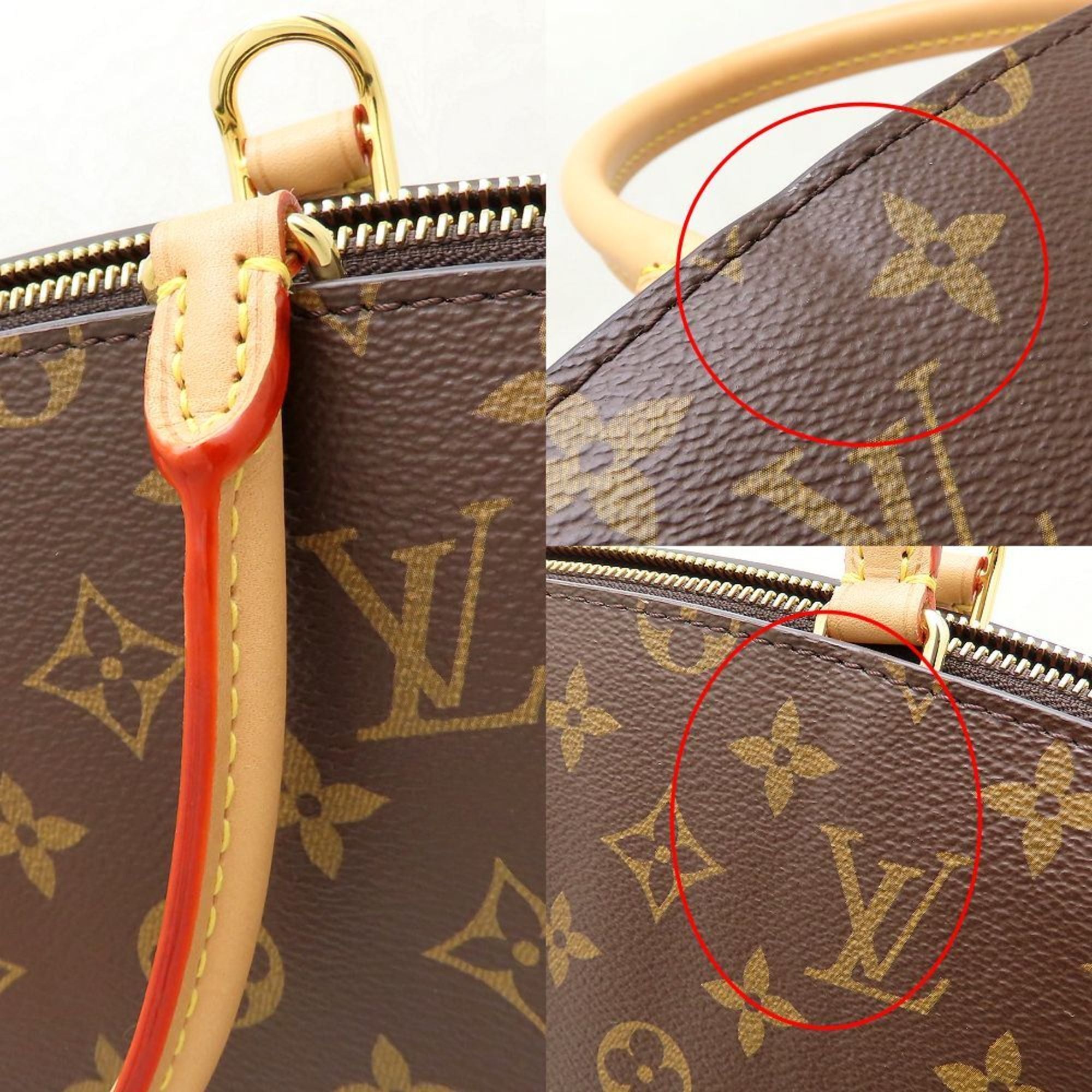 Louis Vuitton Brown Monogram Monogram Handbag (Pre-Owned)