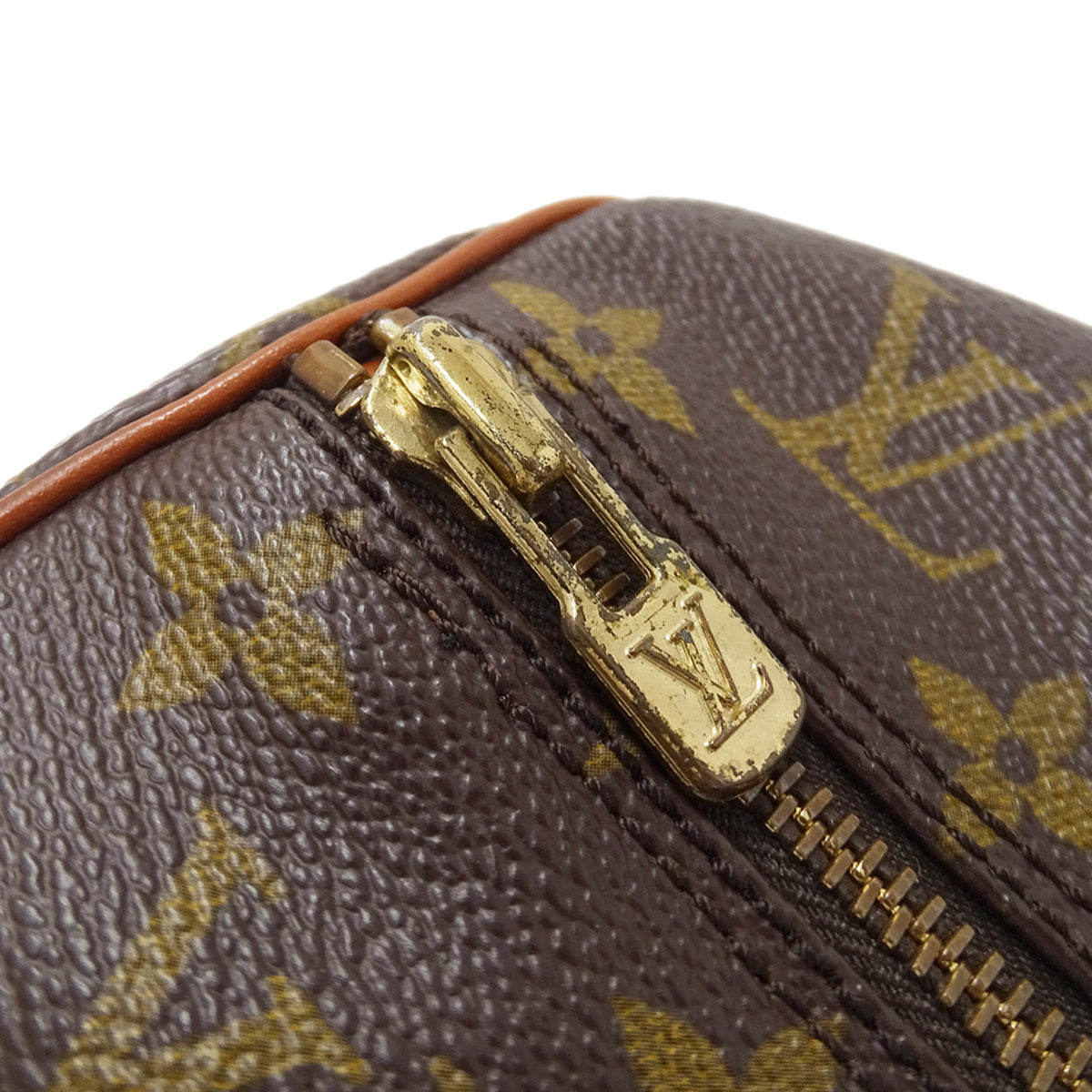 Louis Vuitton Brown Galle Monogram Monogram Handbag Pouch (Pre-Owned)