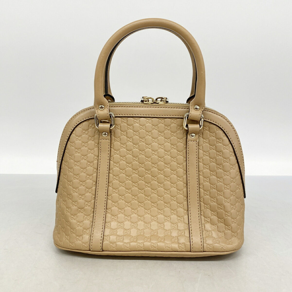 Gucci Beige Leather Handbag (Pre-Owned)