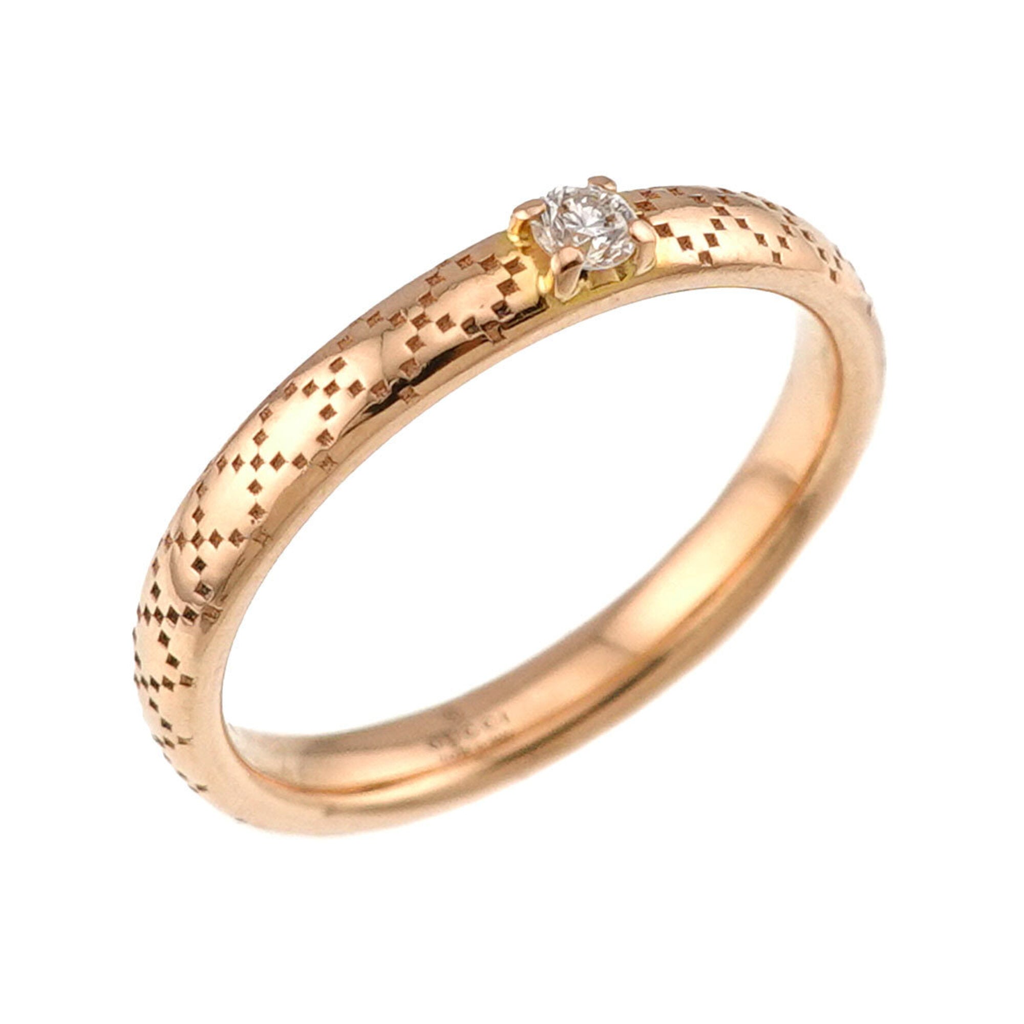 Gucci Pink Gold (18K) Band Ring (Pre-Owned)