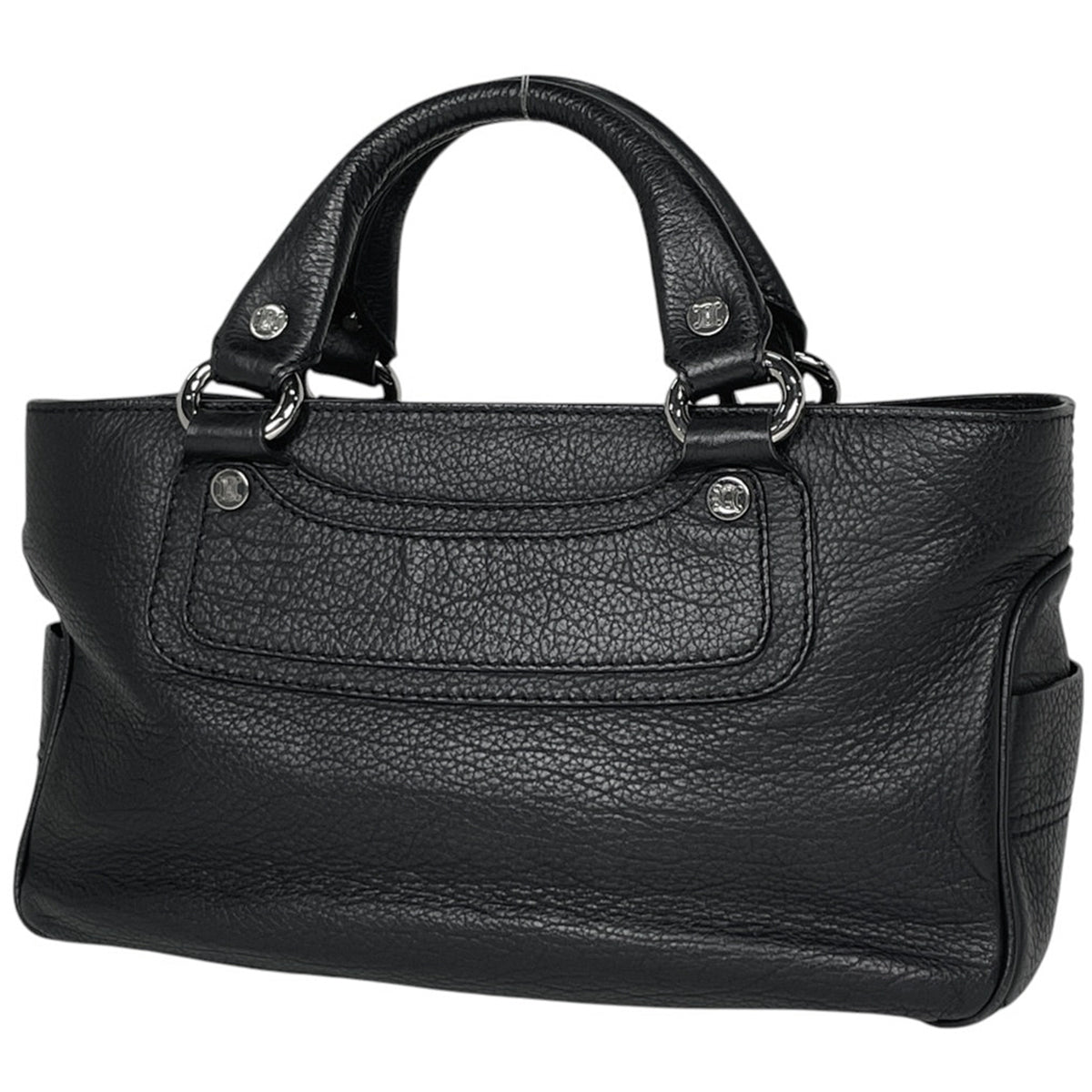 Celine Black Leather Handbag (Pre-Owned)