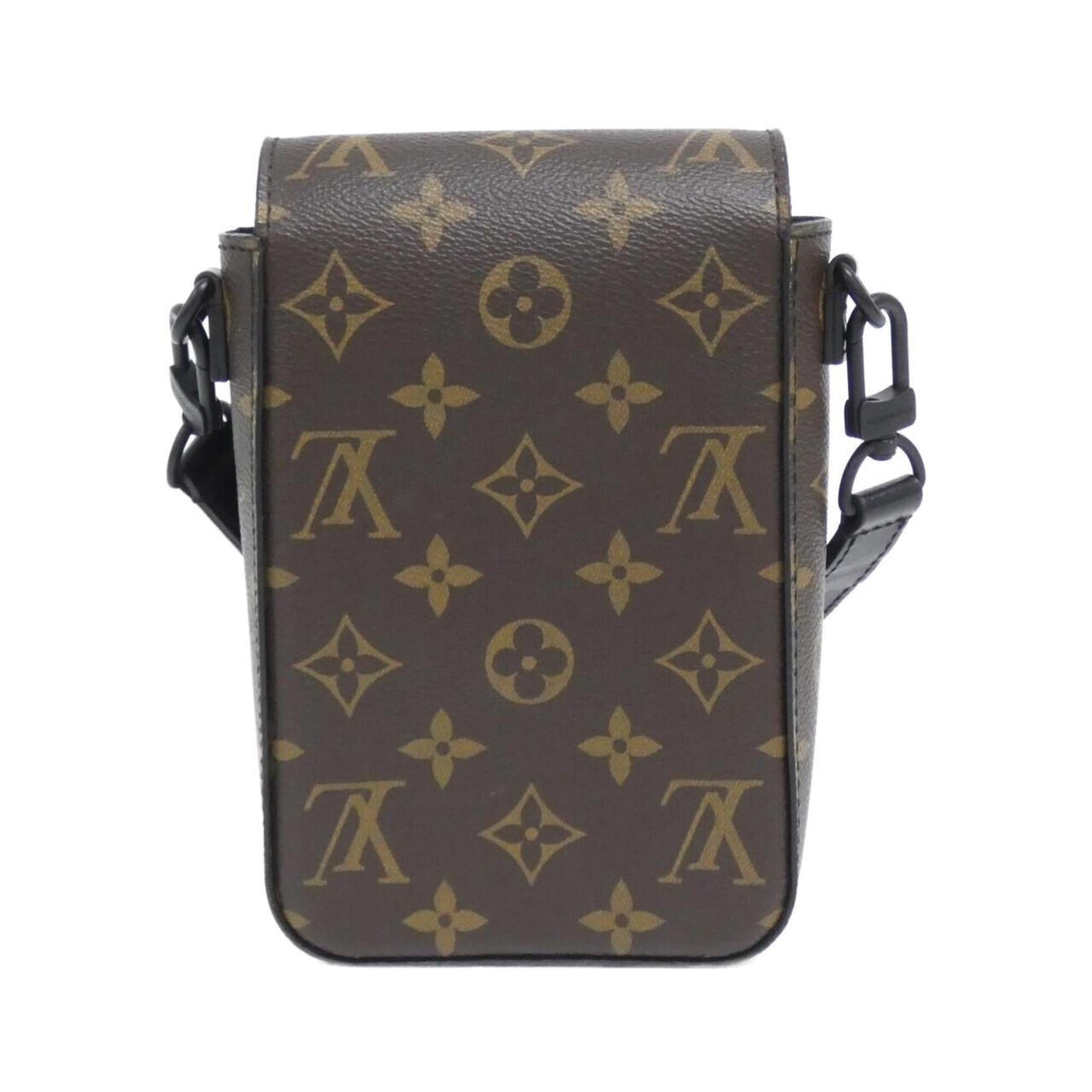 Louis Vuitton Brown Coated Canvas Shoulder Bag (Pre-Owned)